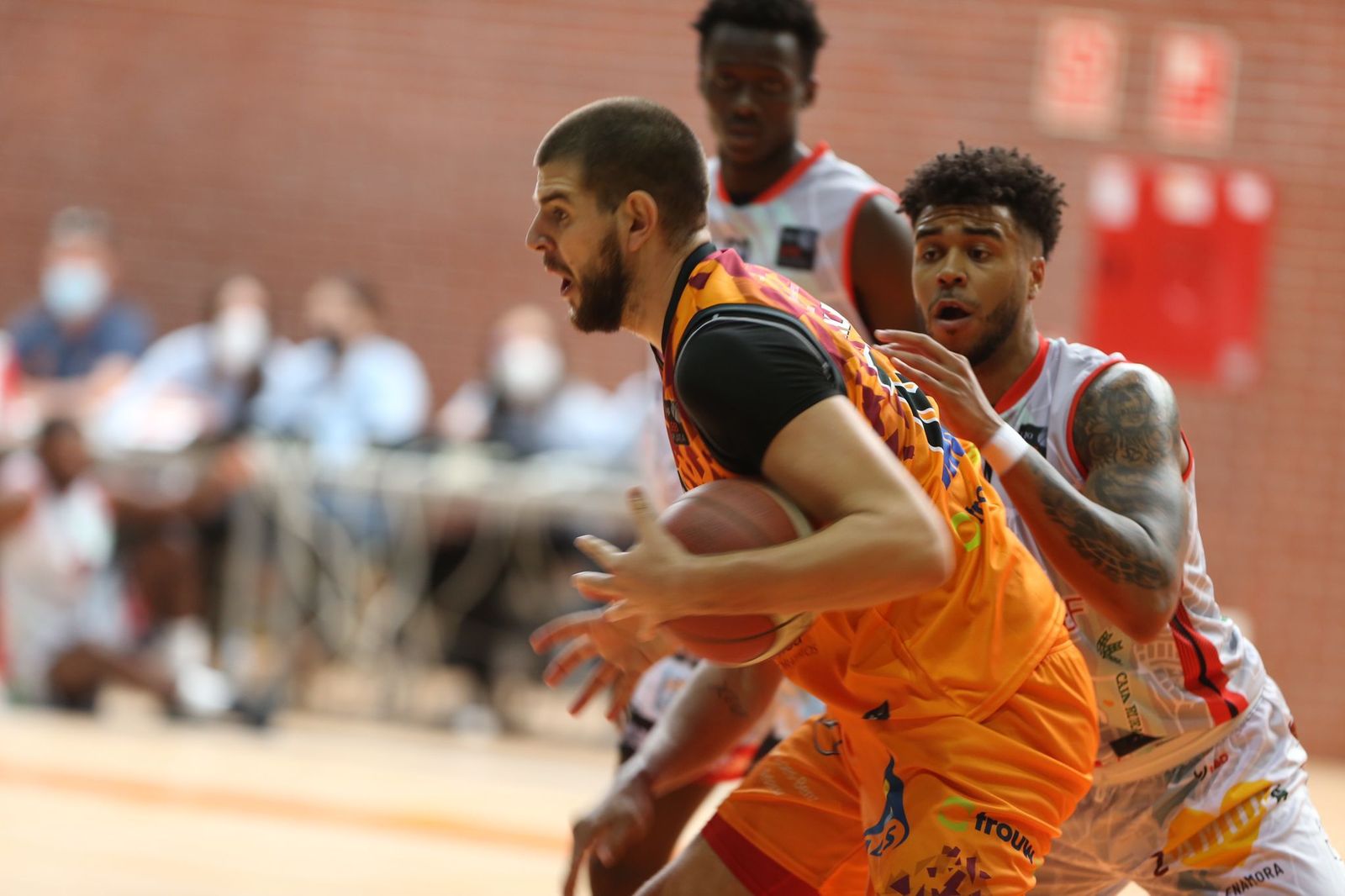 Pavlovic, pívot del Carbajosa Basket / FOTO SALAMANCA24HORAS.COM