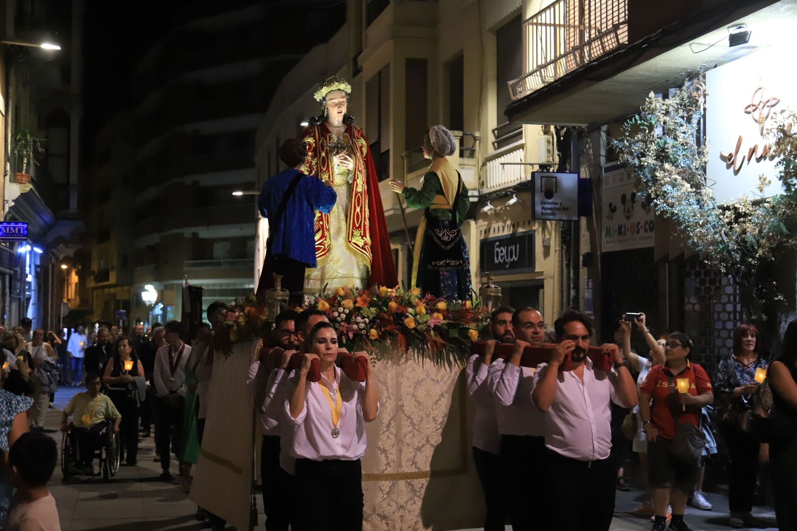 Procesión de la Virgen de la Saleta