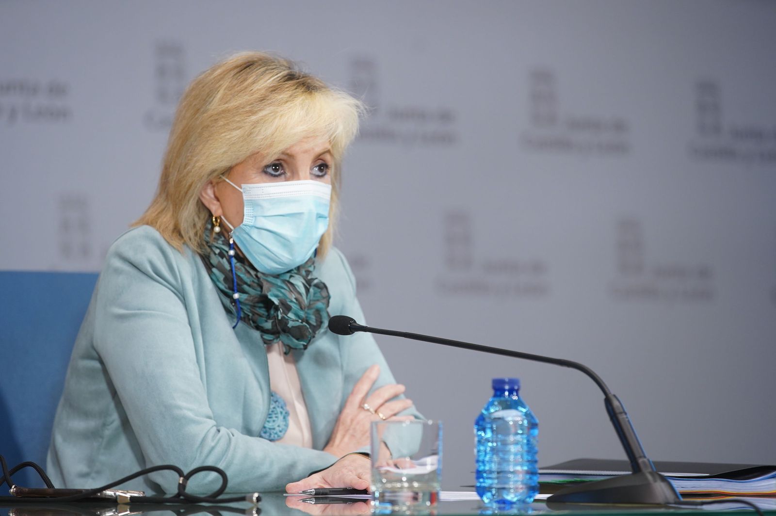 La consejera de Sanidad, Verónica Casado