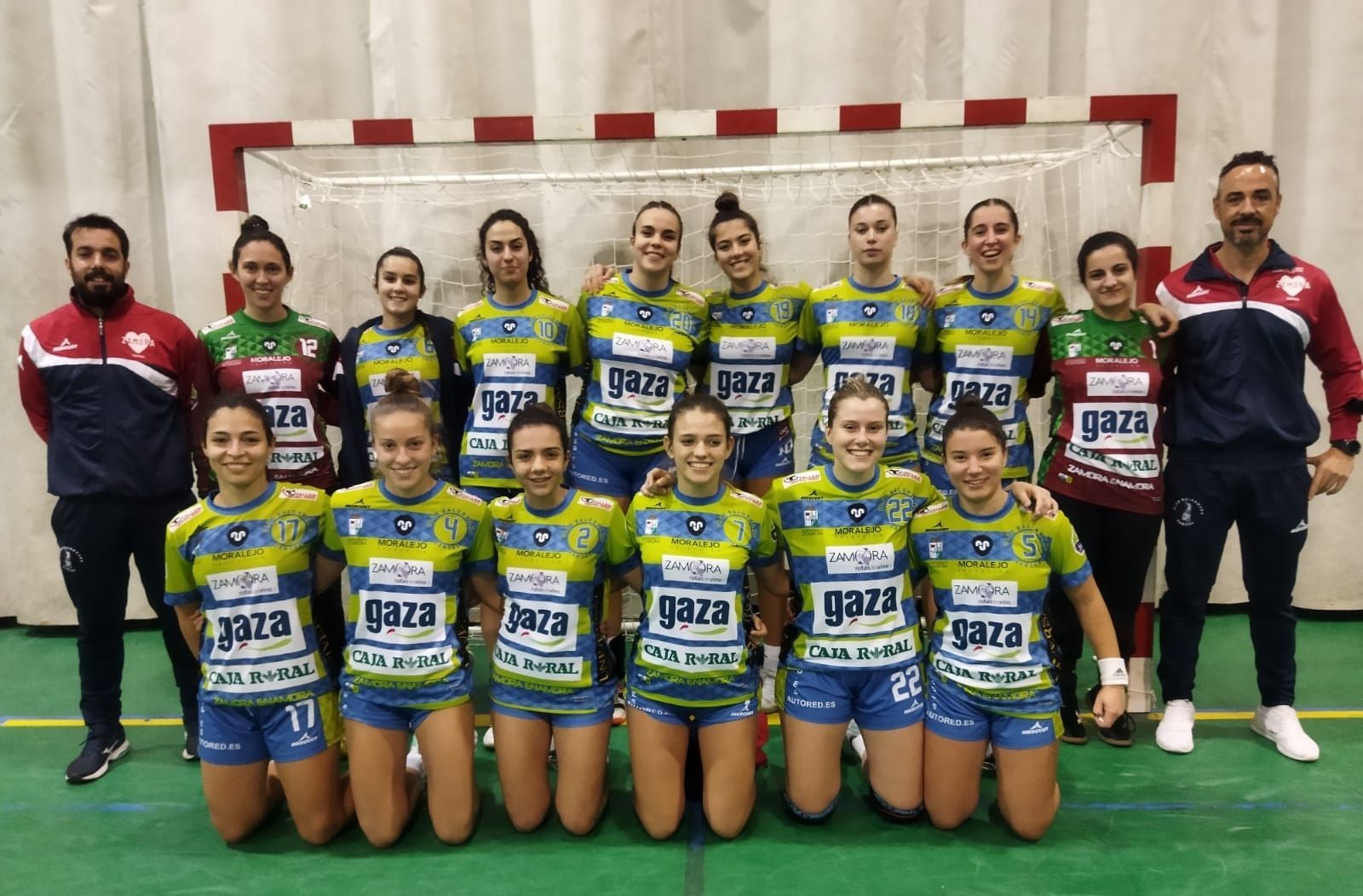 Plantilla del sénior femenino del BM Zamora