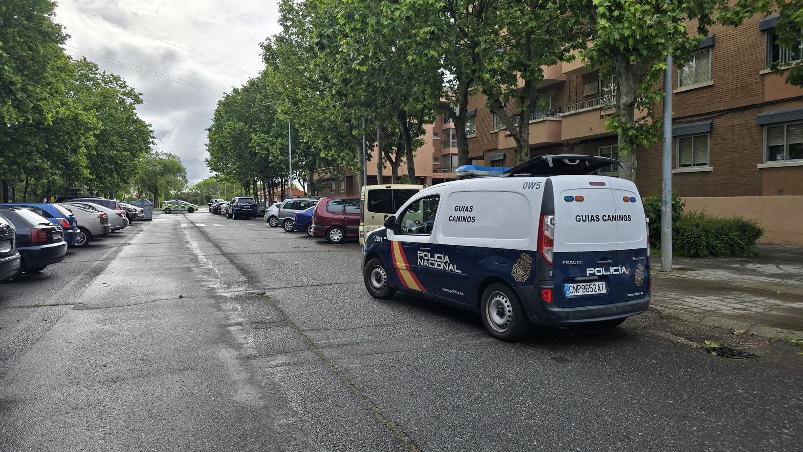 Redada de la Policía Nacional en la Plaza de Extremadura