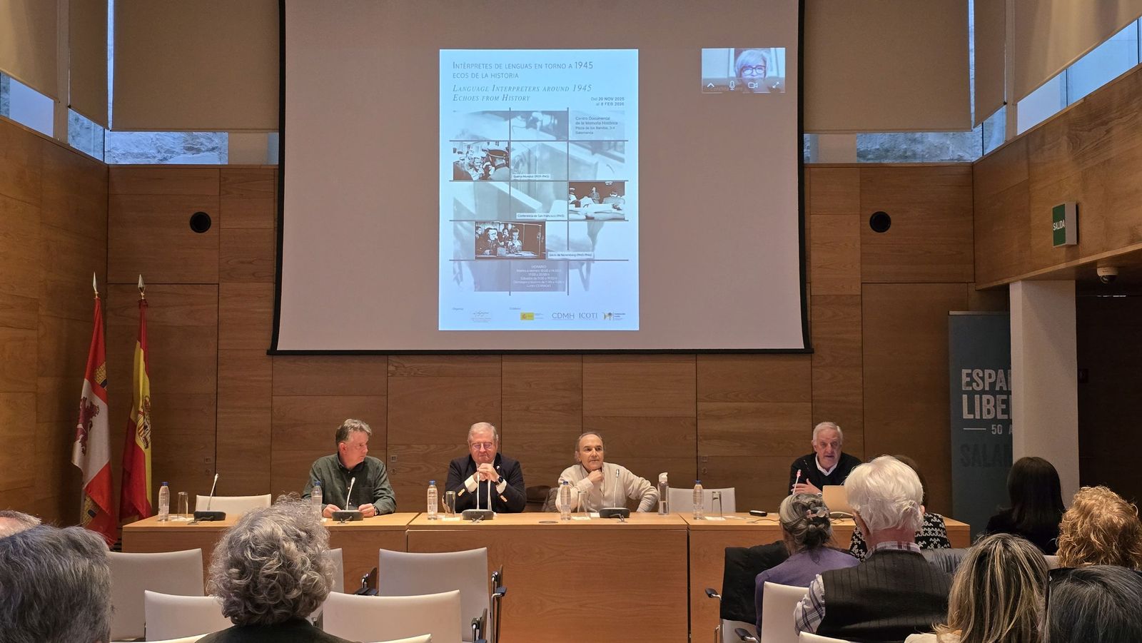Inauguración de la exposición ‘Intérpretes de lenguas en torno a 1945. Ecos de la historia’