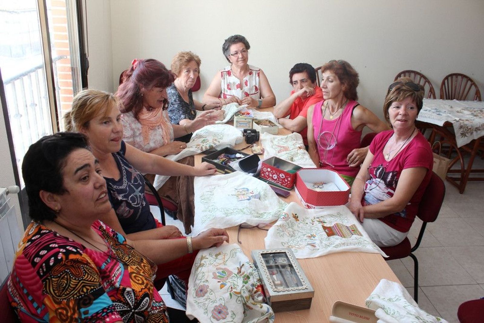 Taller de Bordado en Villoria