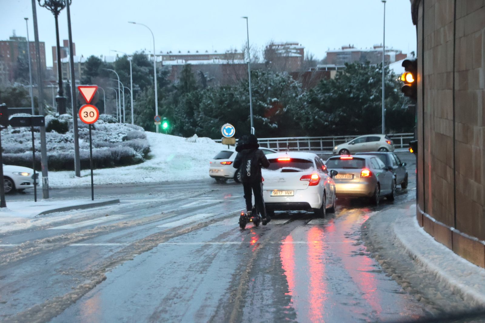 Nevada en Salamanca 28 de enero 2026