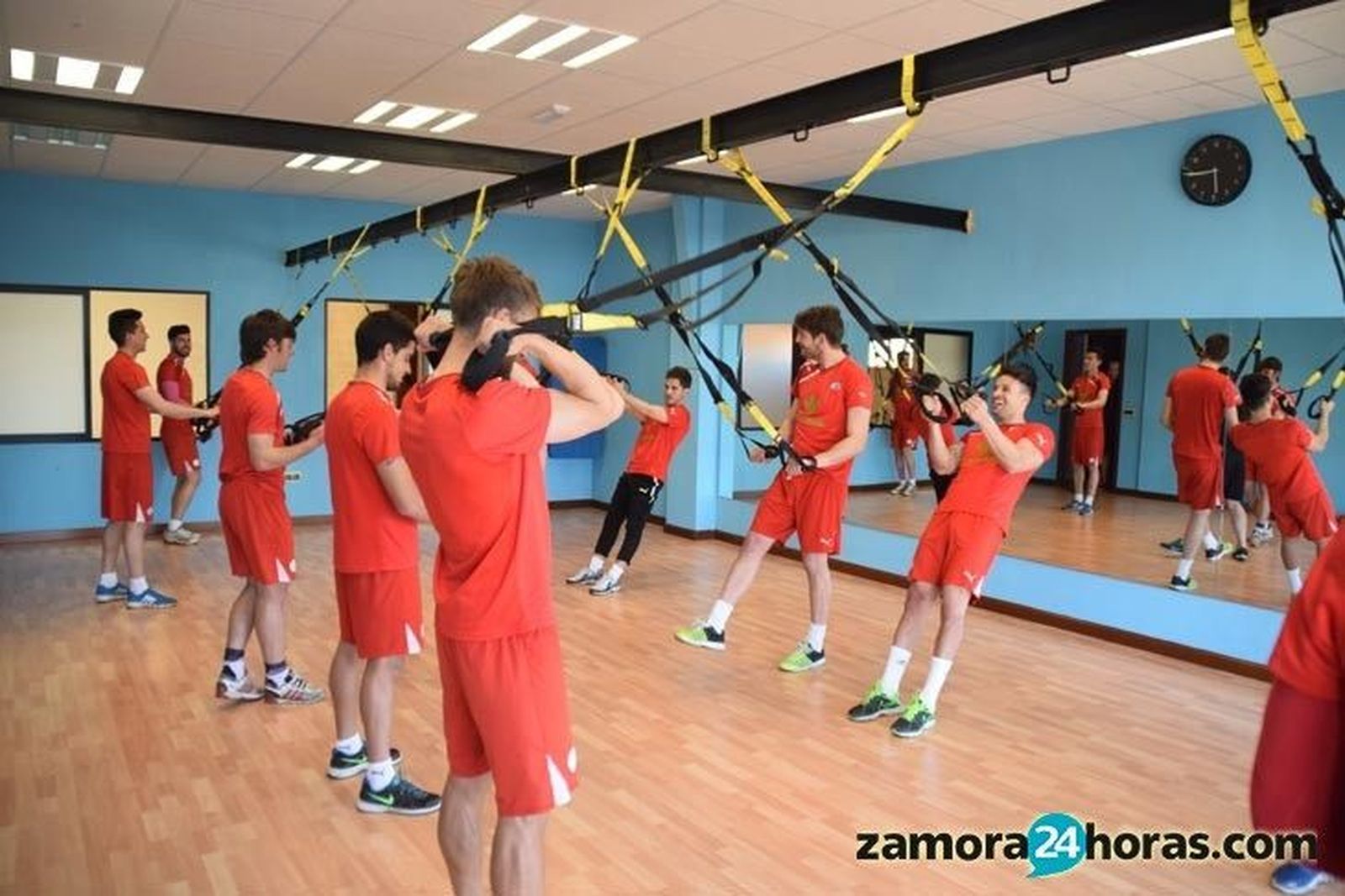 Sesión gimnasio Zamora CF
