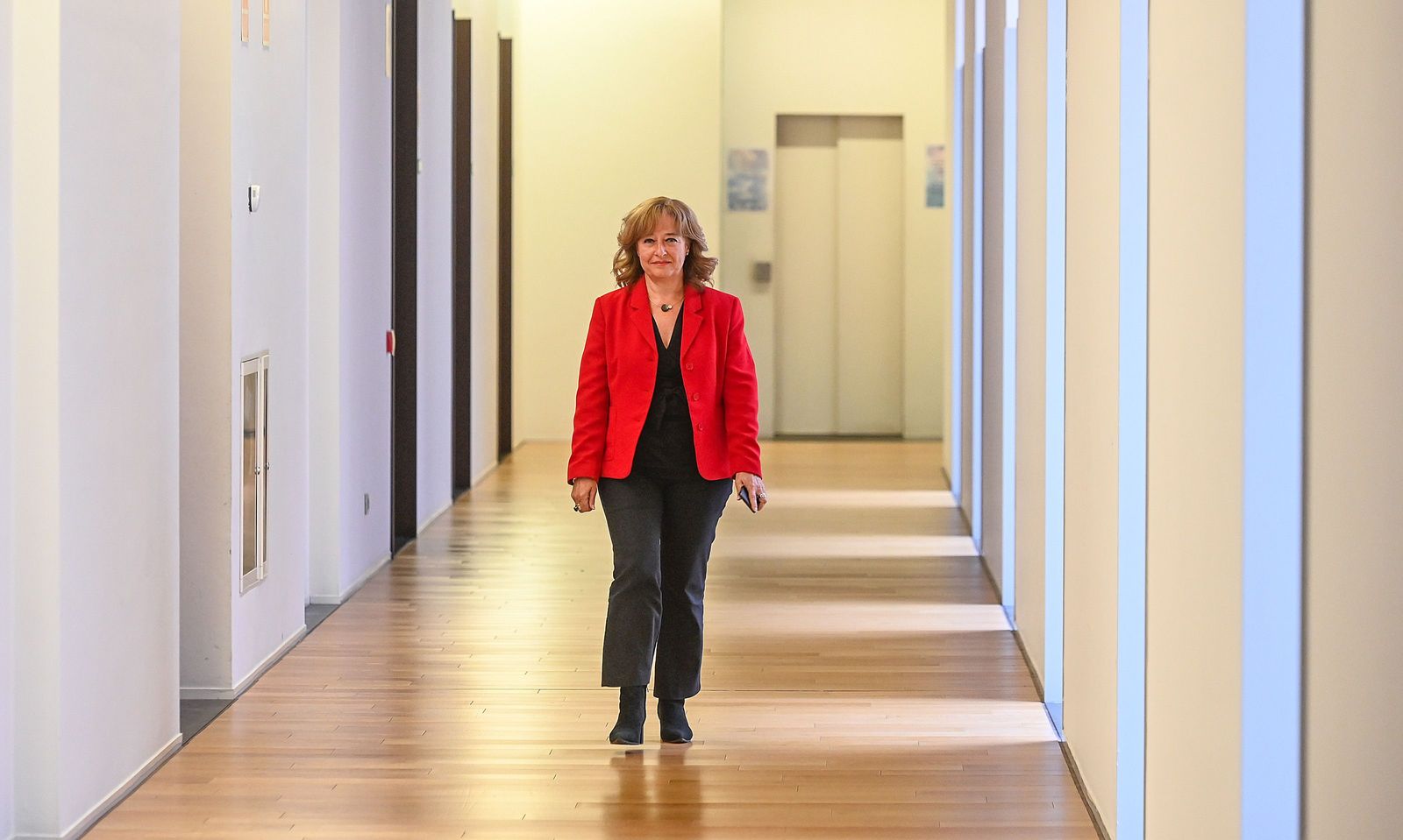 La presidenta del Tribunal Superior de Justicia de Castilla y León (TSJCyL), Ana del Ser, presenta la Memoria Judicial de 2024