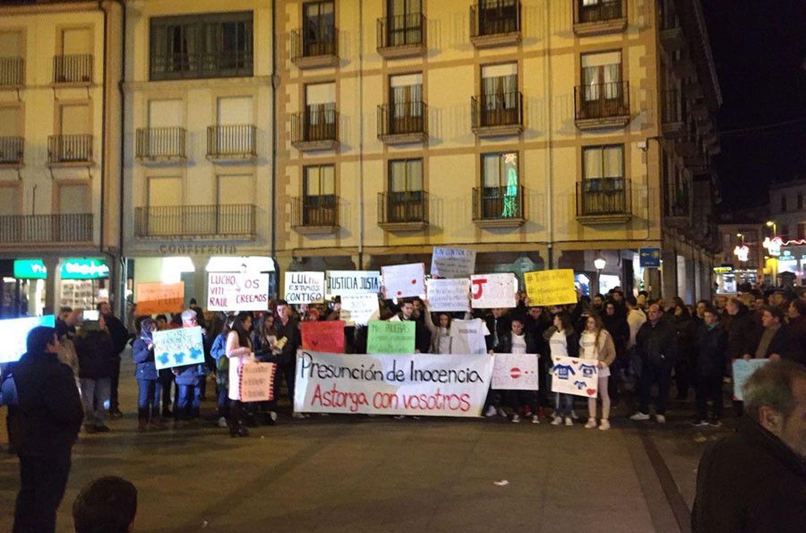 Concentracion astorga raul calvo