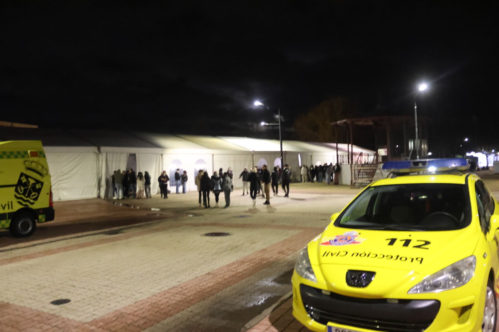 Salamanca de noche, viernes 7 de febrero