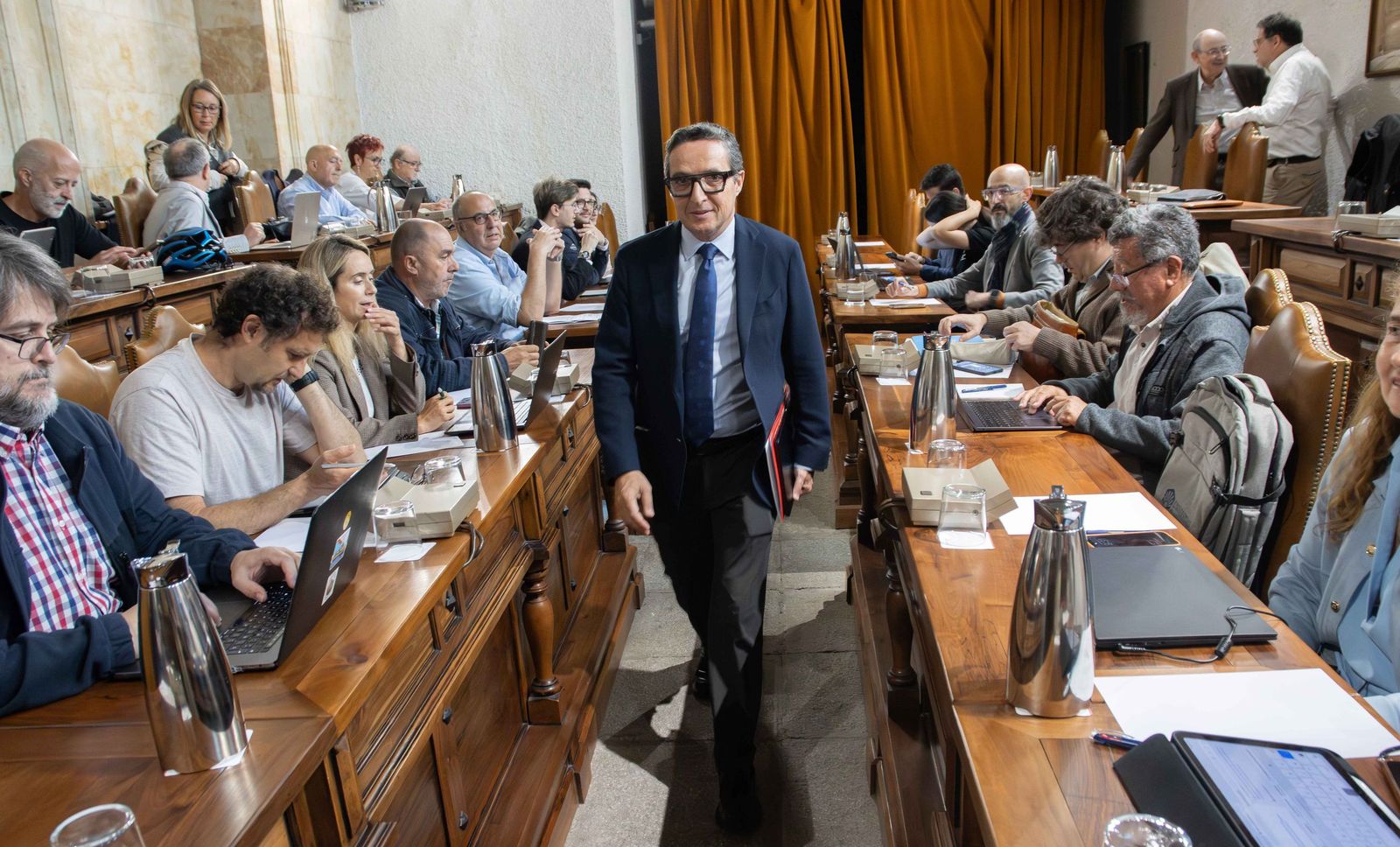 Consejo de Gobierno de la Universidad de Salamanca celebrado este jueves