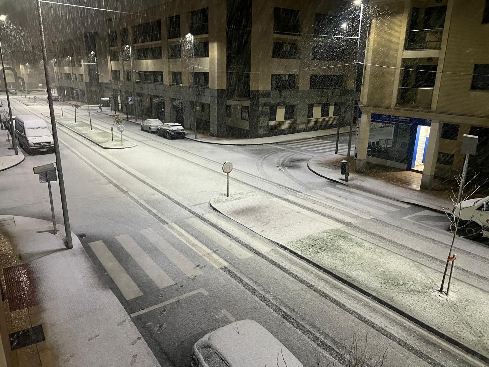 Nevada en Salamanca 28 de enero 2026