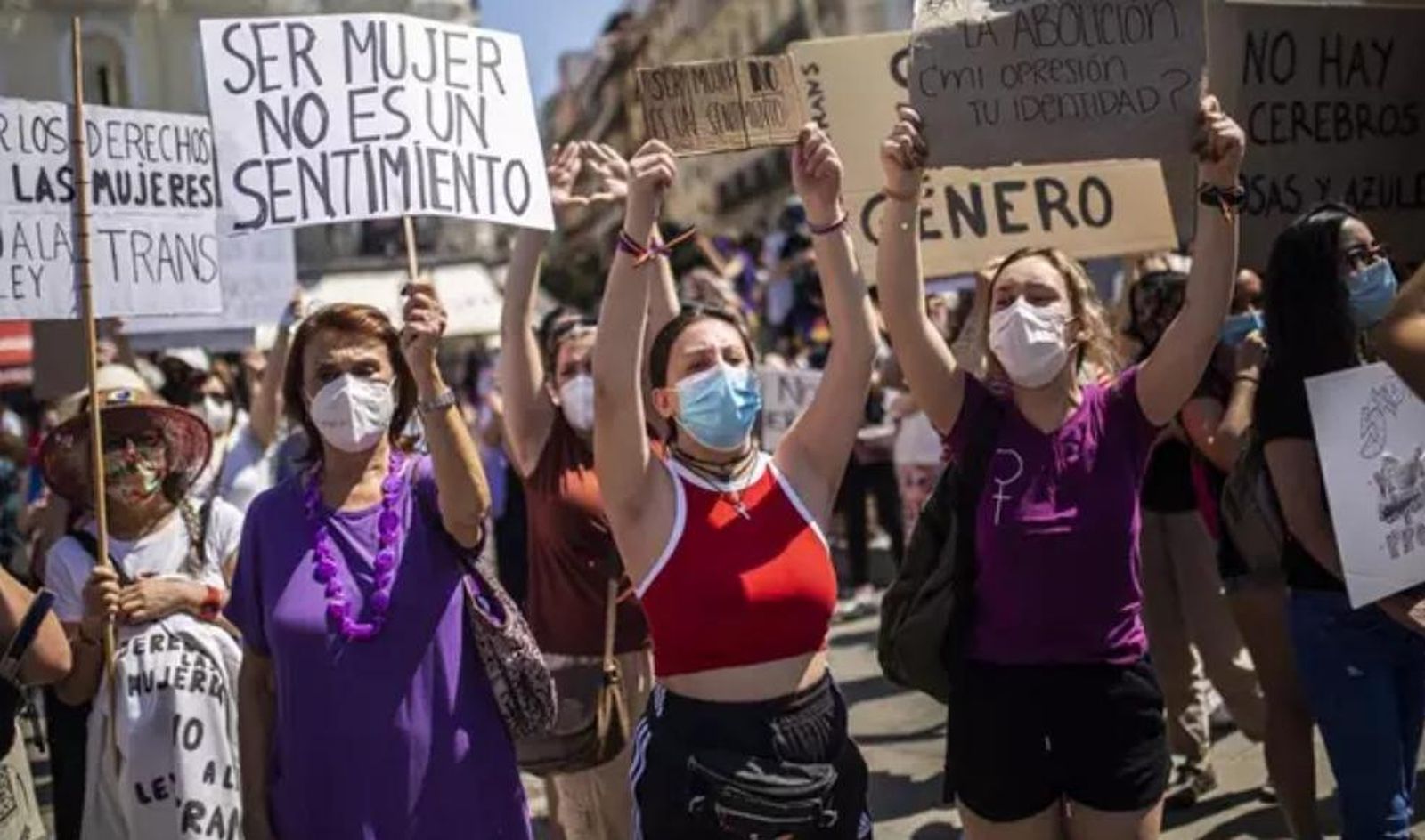 Manifestación Ley Trans