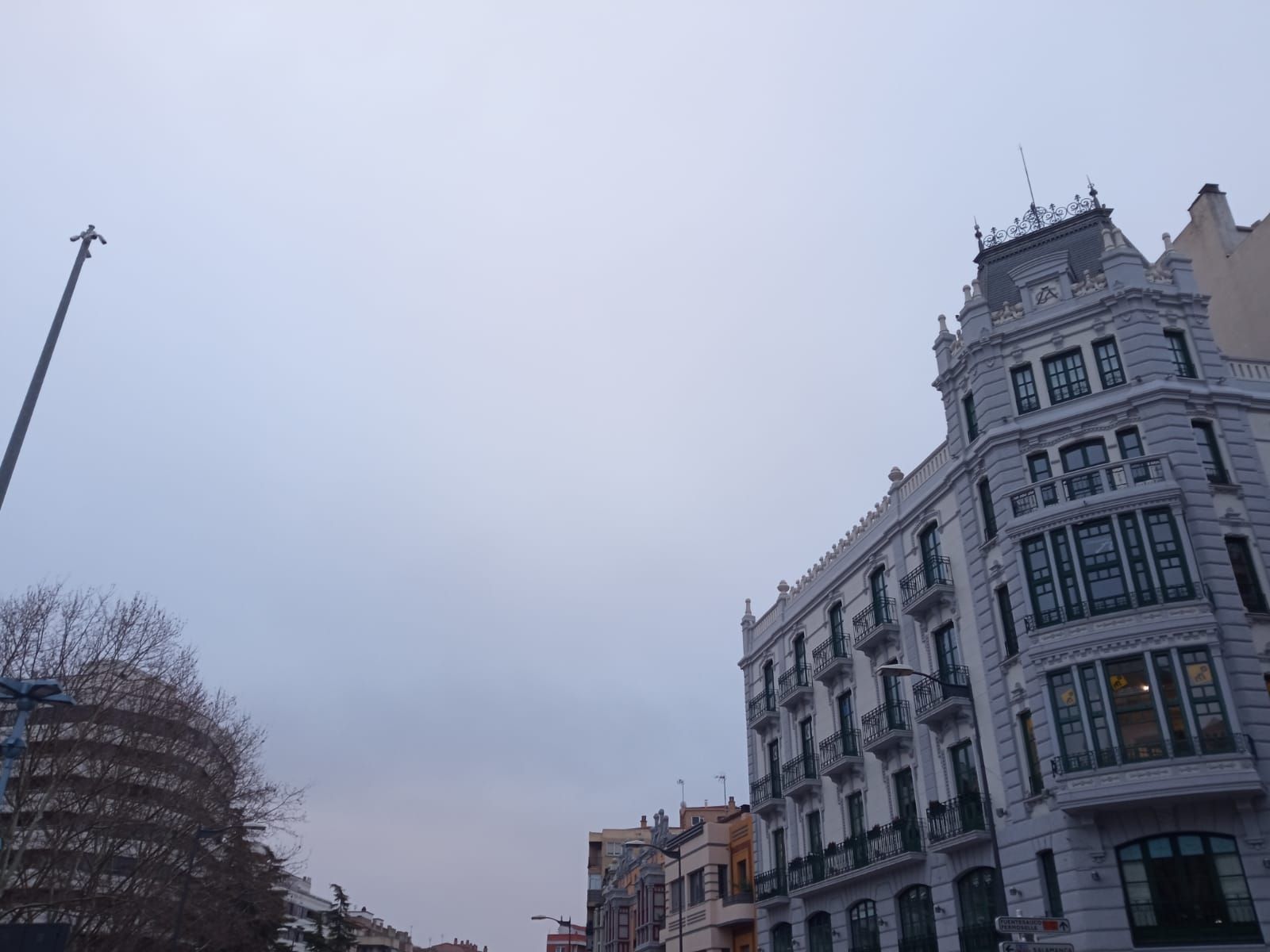 Cielo nuboso en Zamora Cielo nuboso en Zamora