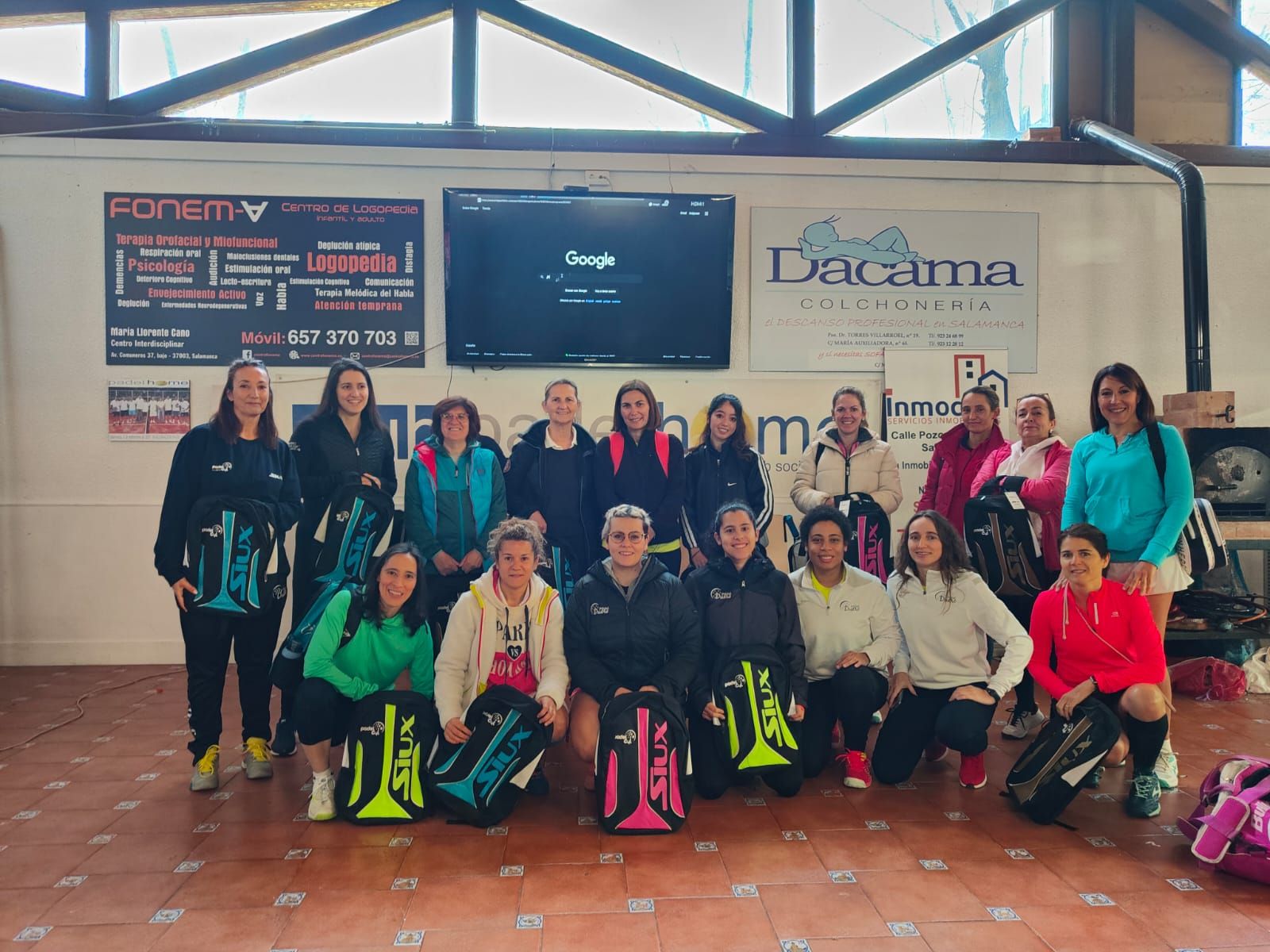 Gran acogida en la primera jornada de Pádel y Mujer celebrada en Salamanca