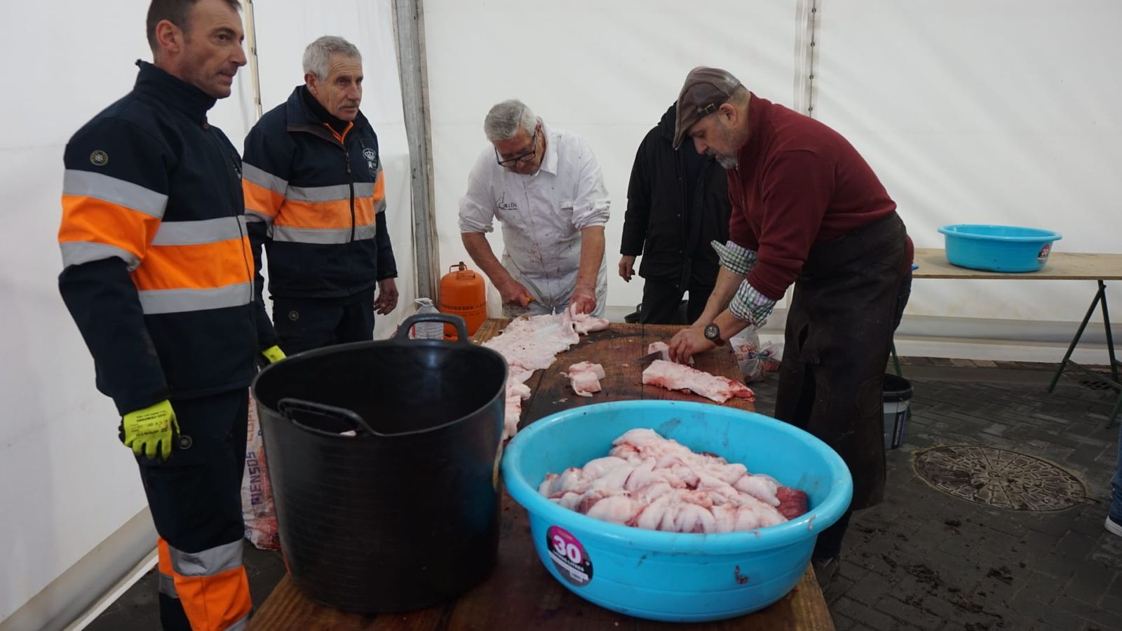 Matanza tradicional en Castellanos de Moriscos