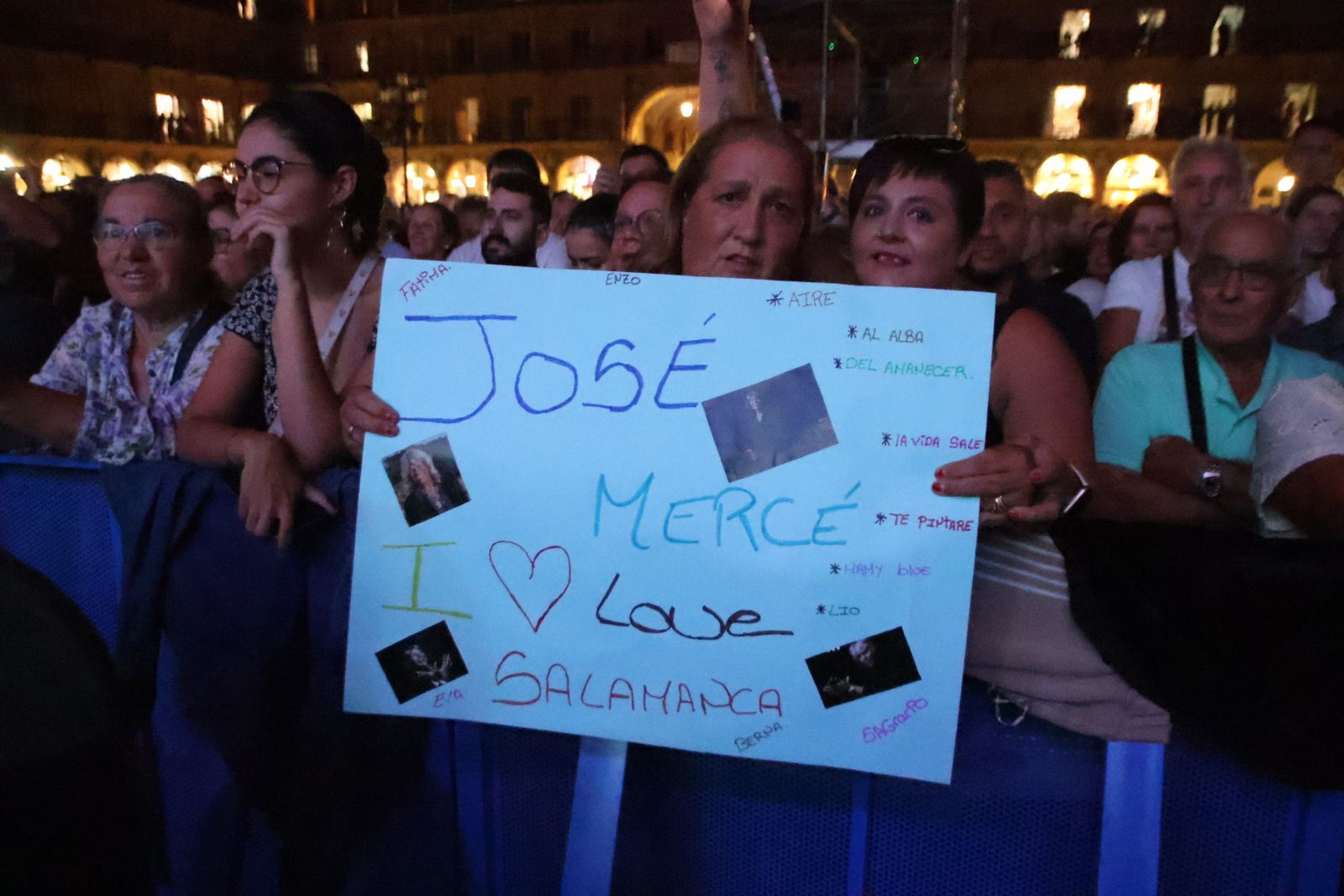 Concierto de José Mercé en la Plaza Mayor 