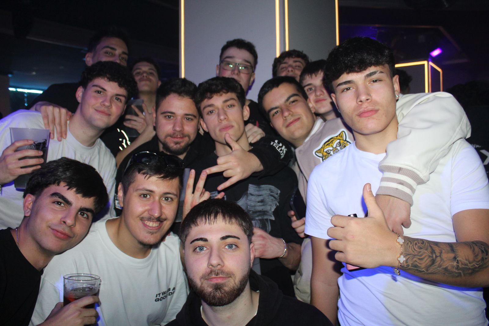 Salamanca de noche, sábado 31 de enero