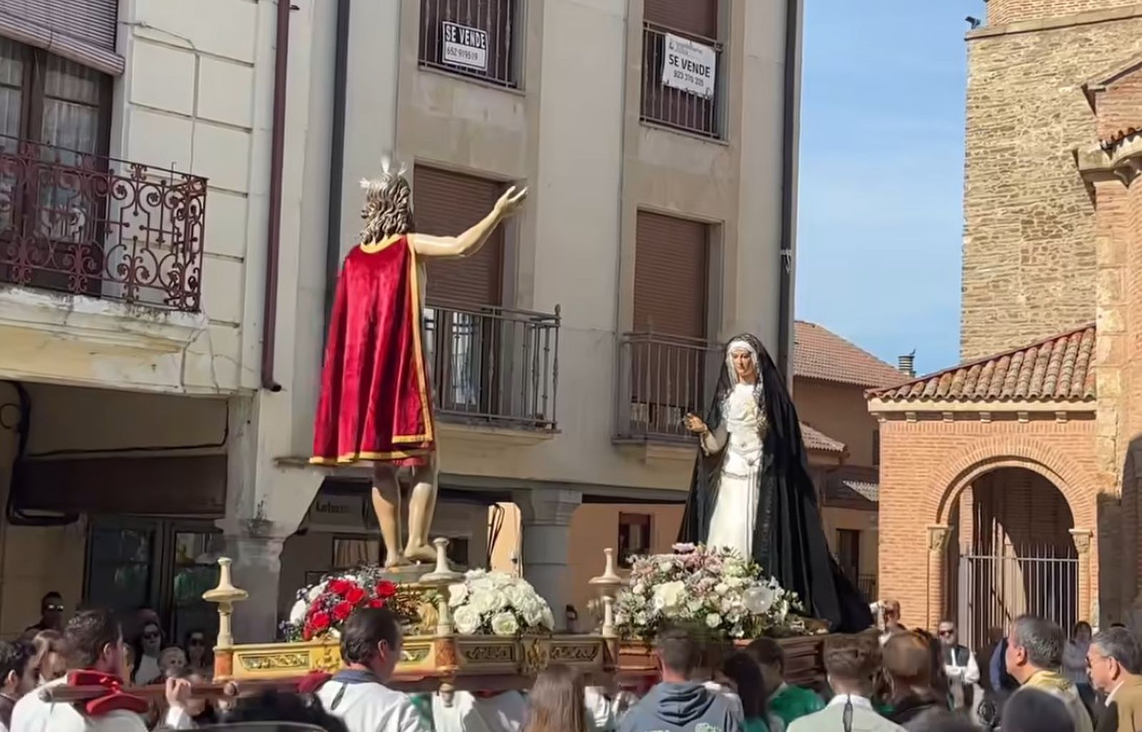Procesión de El Encuentro en Alba de Tormes, 2026