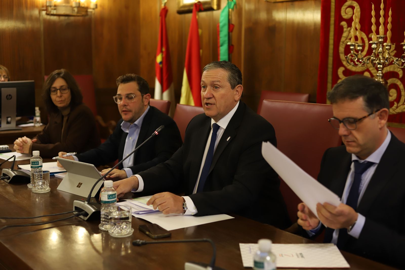 Un instante del Pleno