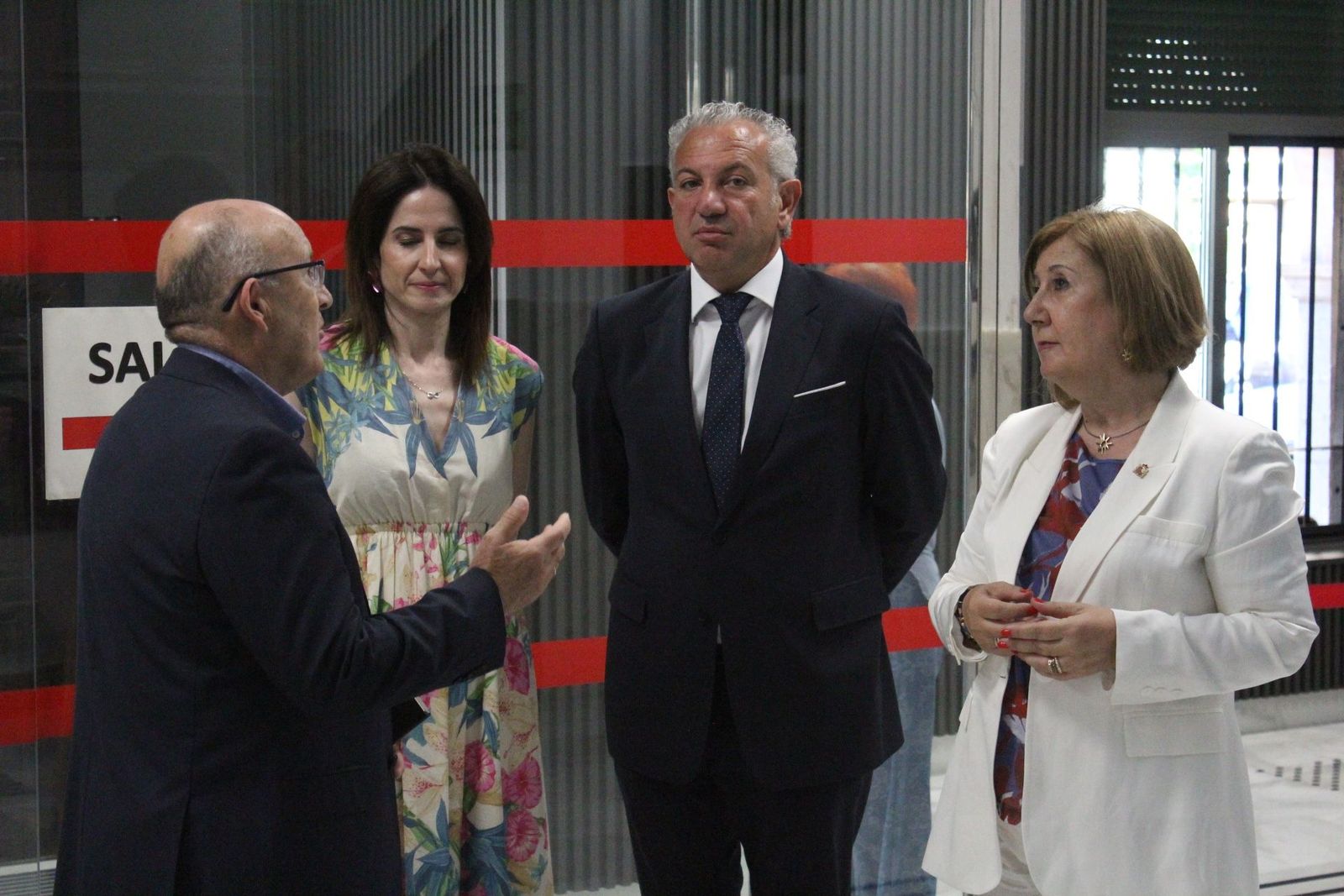 El delegado del Gobierno visita las obras de la Subdelegación