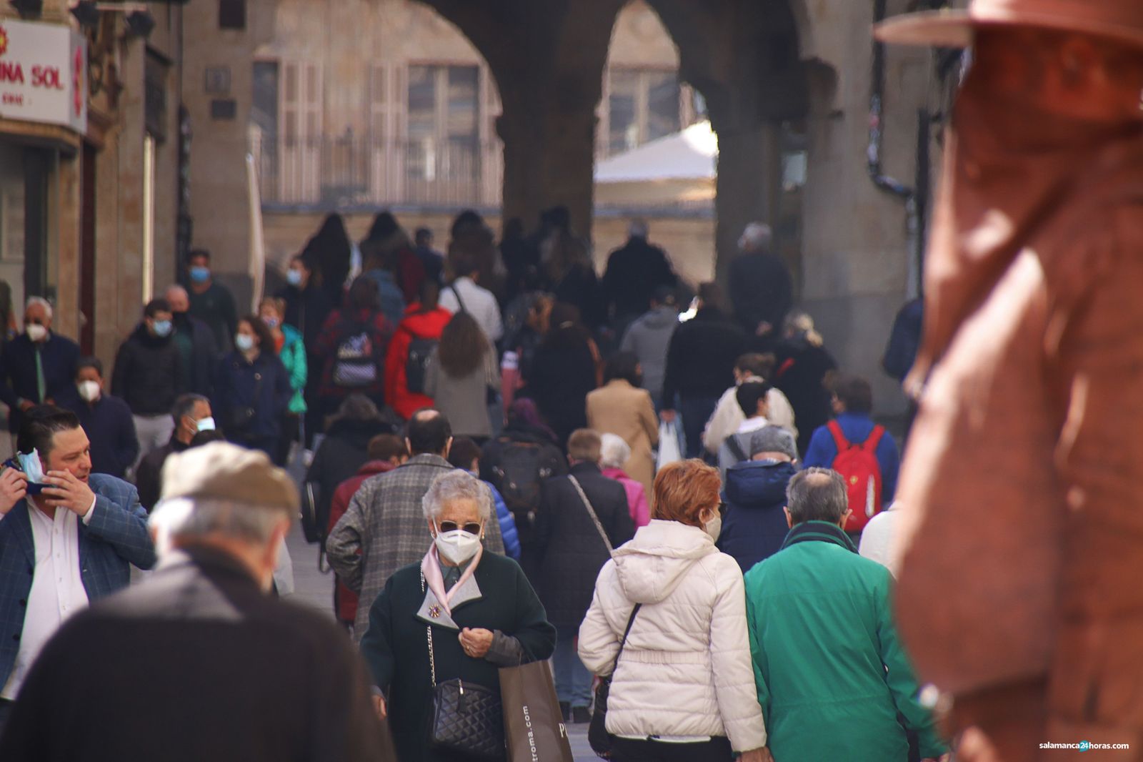 Nuevo descenso de los casos de coronavirus en Salamanca, con 21 nuevos positivos, en el sexto día sin fallecidos en el Hospital