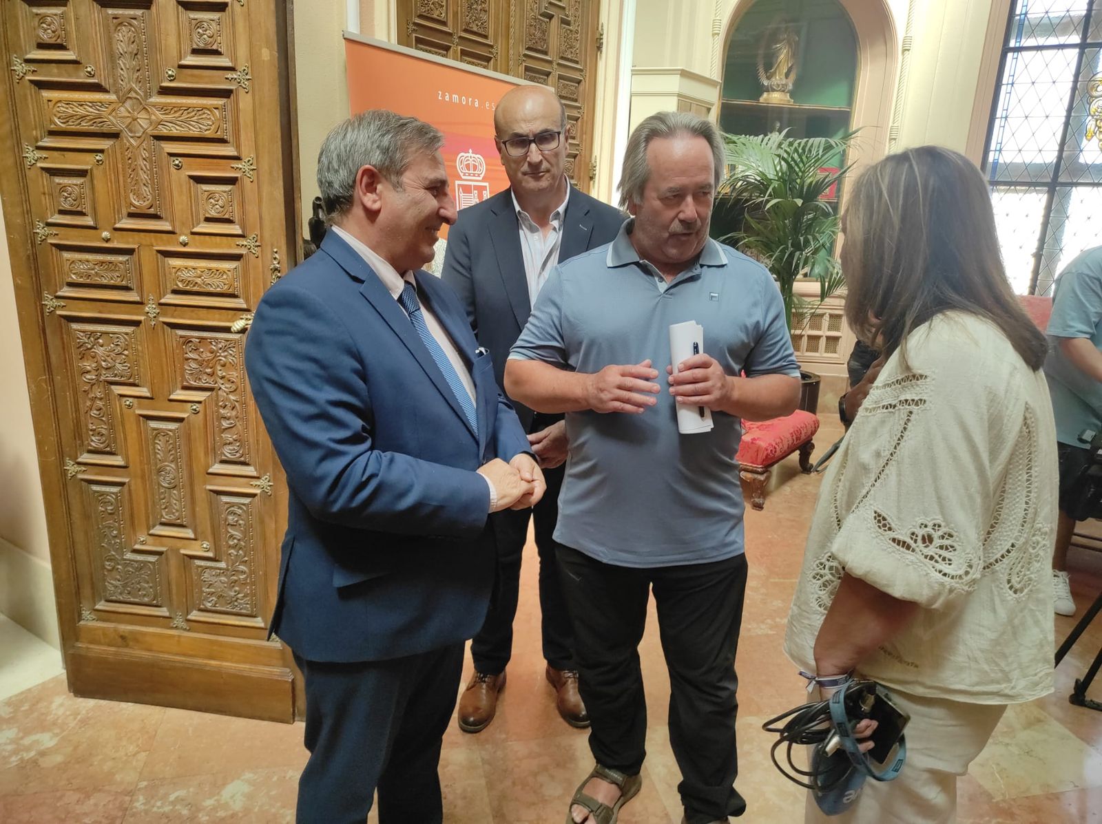 Reunión Ayuntamiento de Zamora y consejería de Movilidad