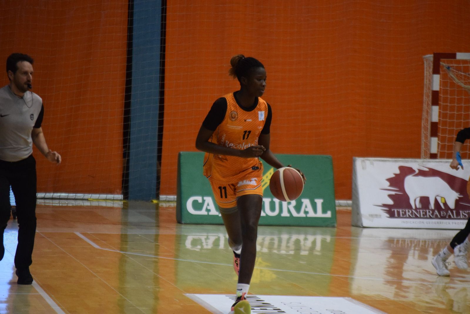 Didi Kane, jugadora del CD Zamarat. Didi Kane, jugadora del CD Zamarat.