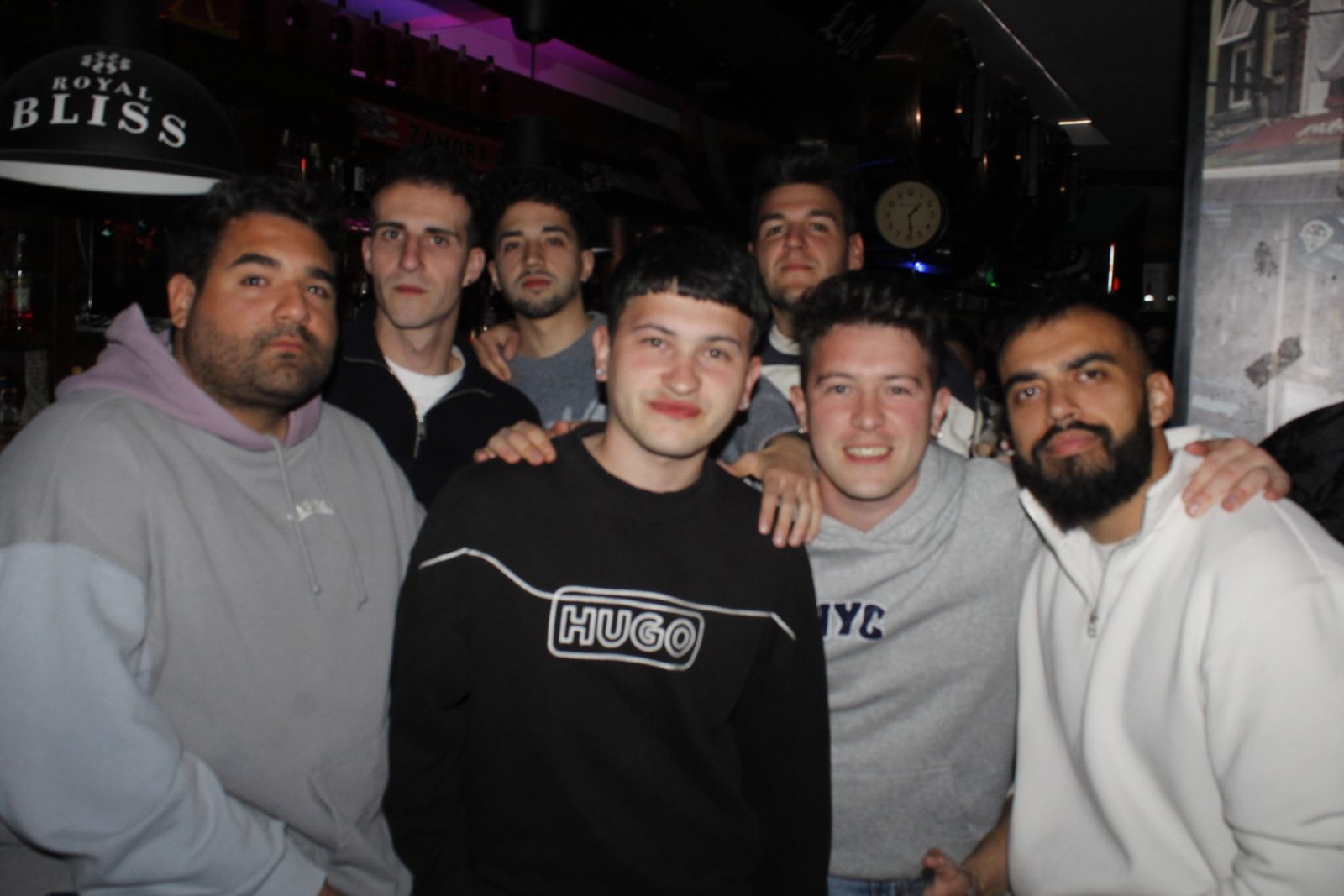 Salamanca de noche, sabado 28 de marzo