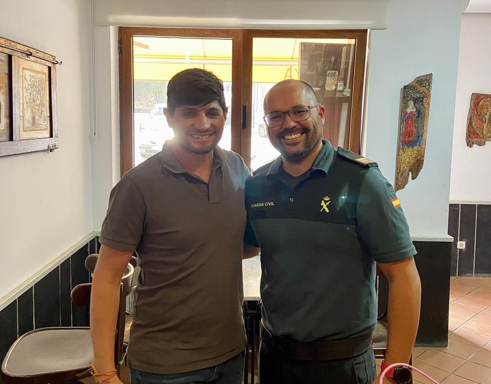 Rabanales despide a su sargento 'Javi': "Un ejemplo de profesionalidad en Aliste"