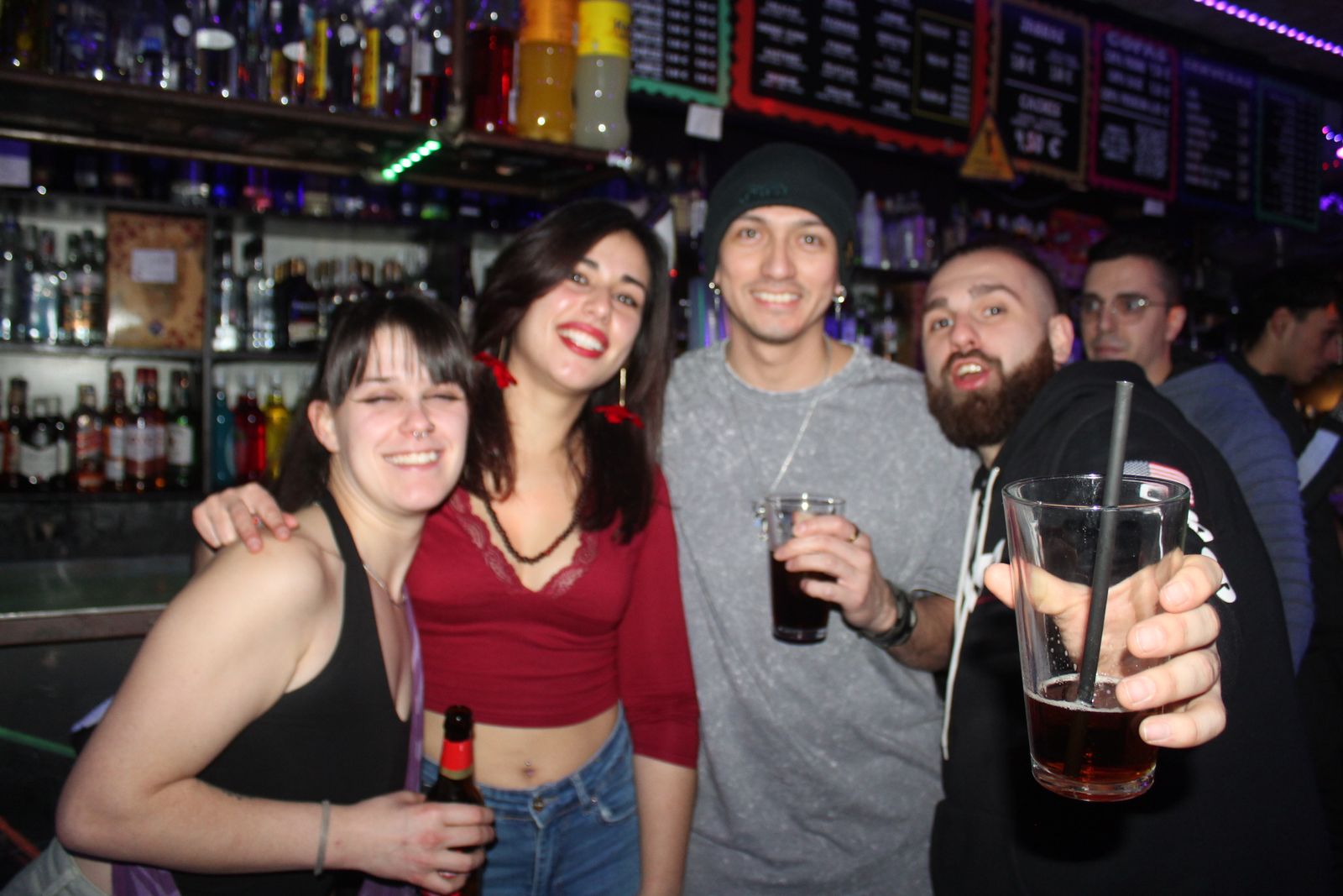 Salamanca de noche, viernes 24 de enero