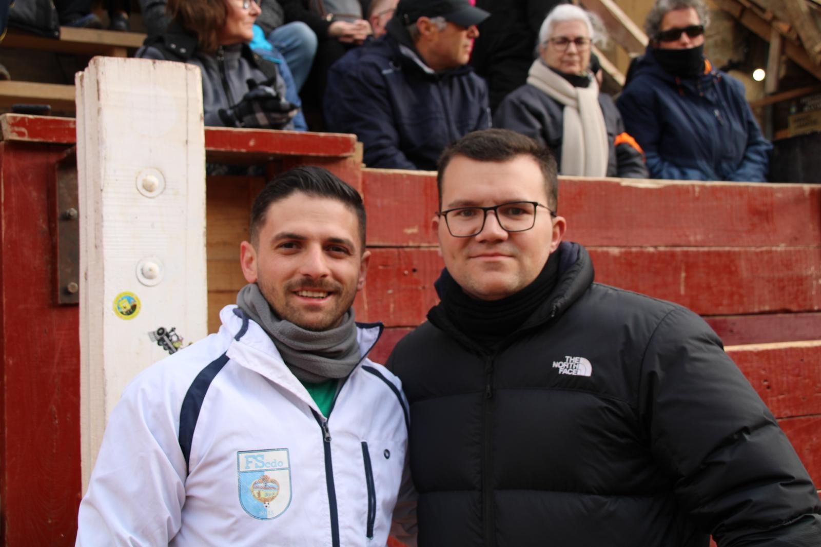 Ambiente del Encierro tradicional del lunes 17 de febrero