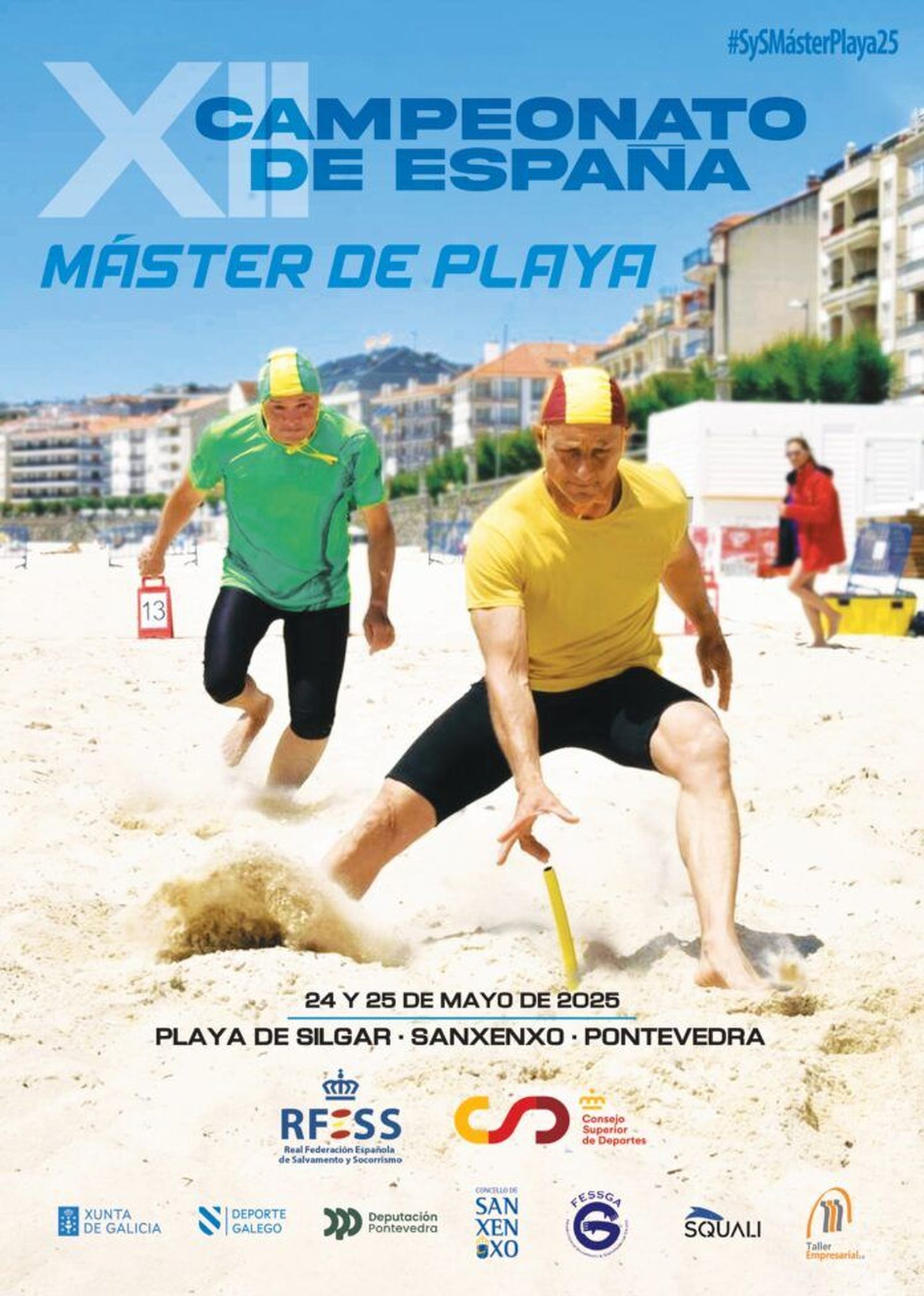 Cartel XII Cto de España Máster de Playa Cartel XII Cto de España Máster de Playa
