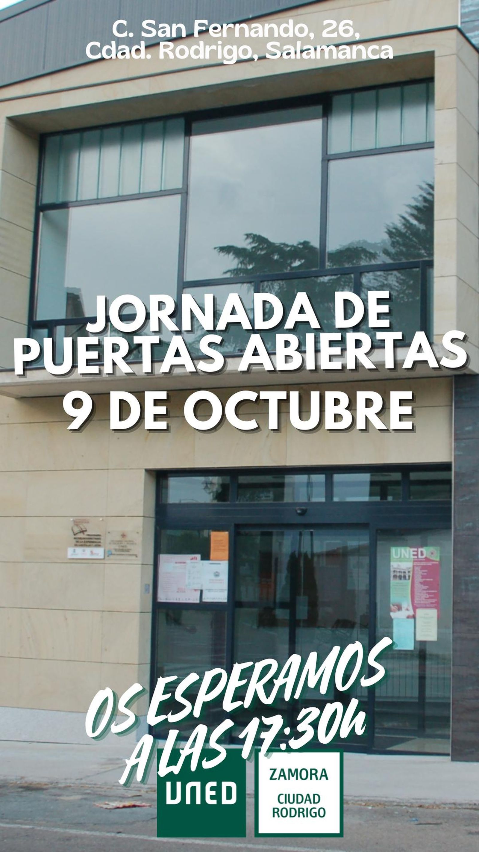 Jornada de Puertas Abiertas UNED Ciudad Rodrigo