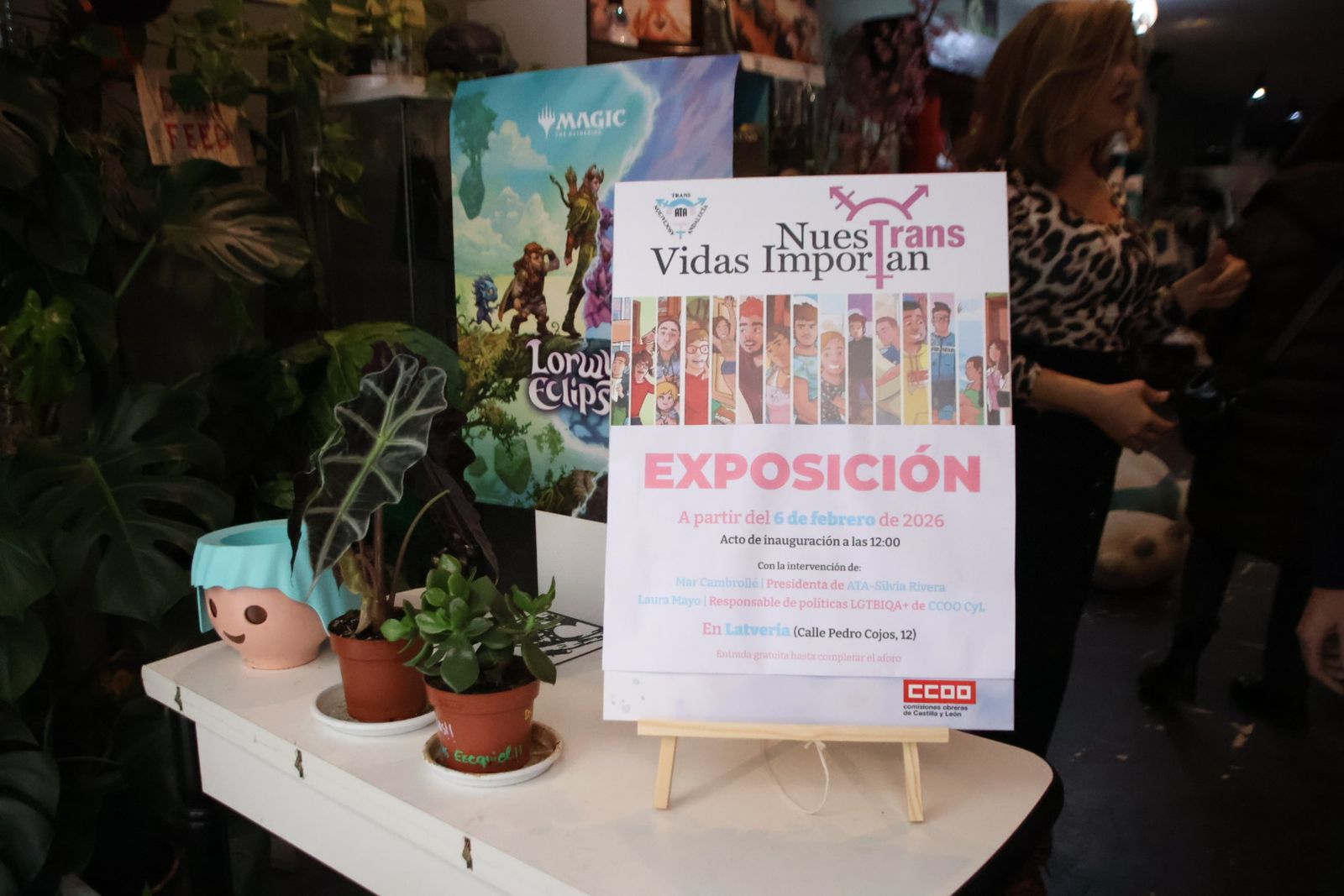 Exposición sobre la infancia de personas transexuales