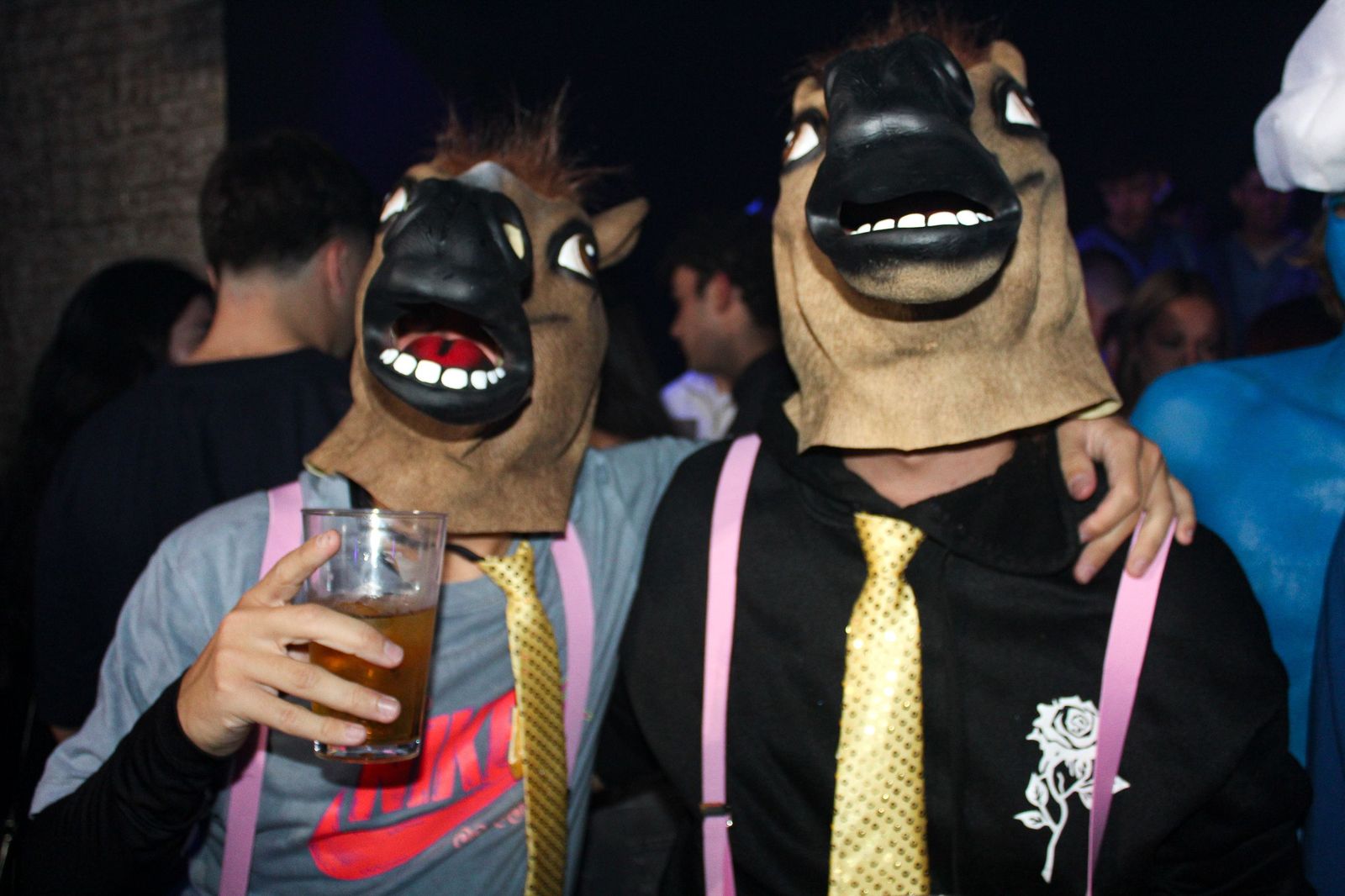 Salamanca de noche, viernes 31 de octubre