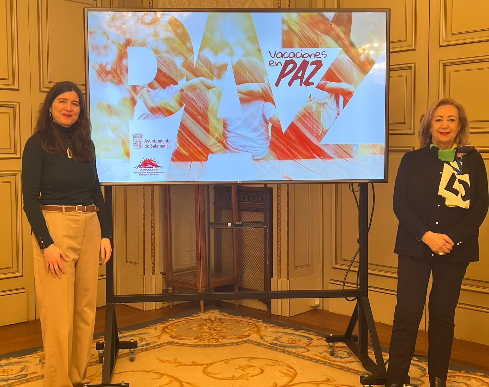 Presentación del programa Vacaciones en Paz 2026