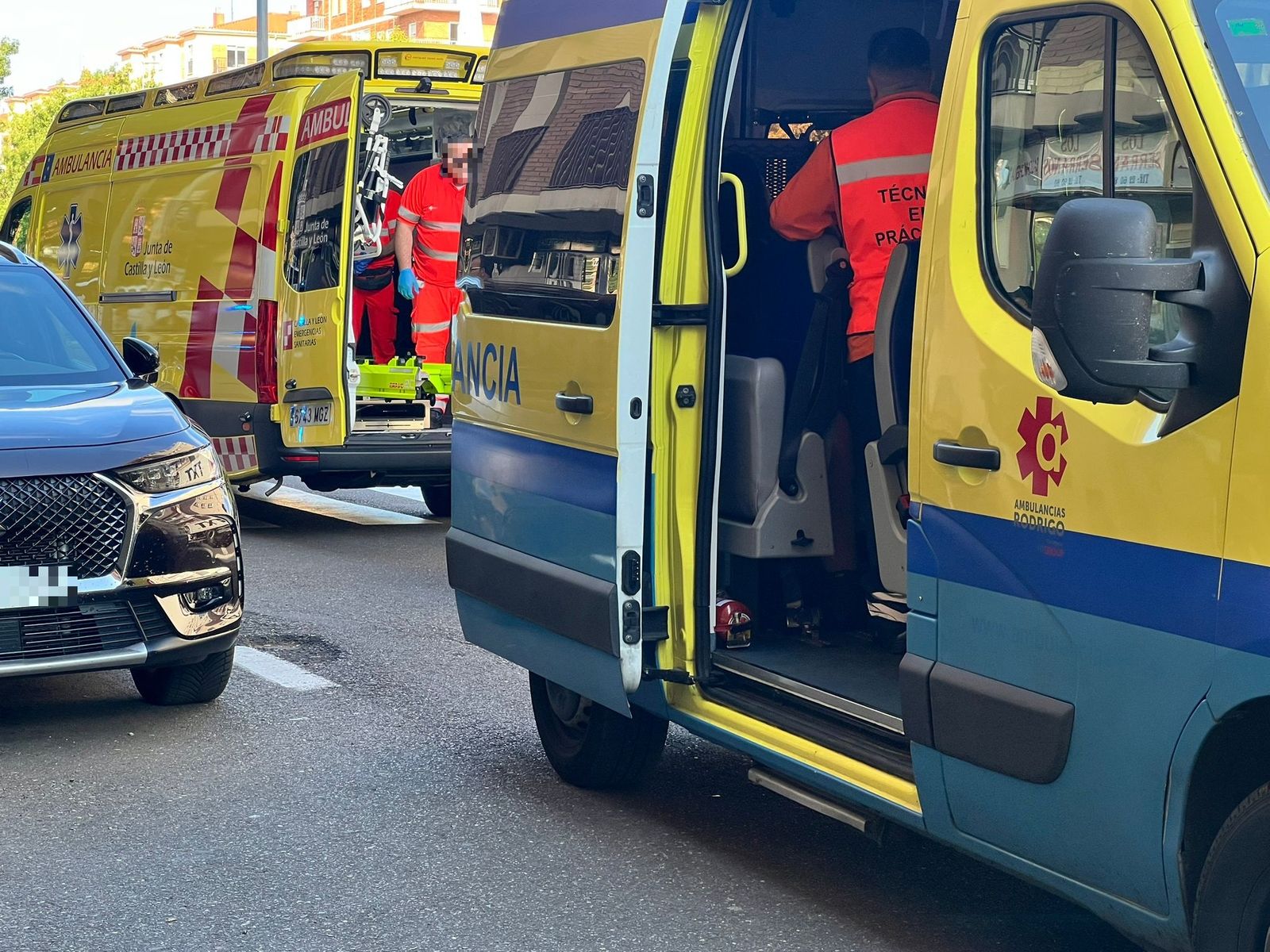 Atropello en la avenida de Portugal