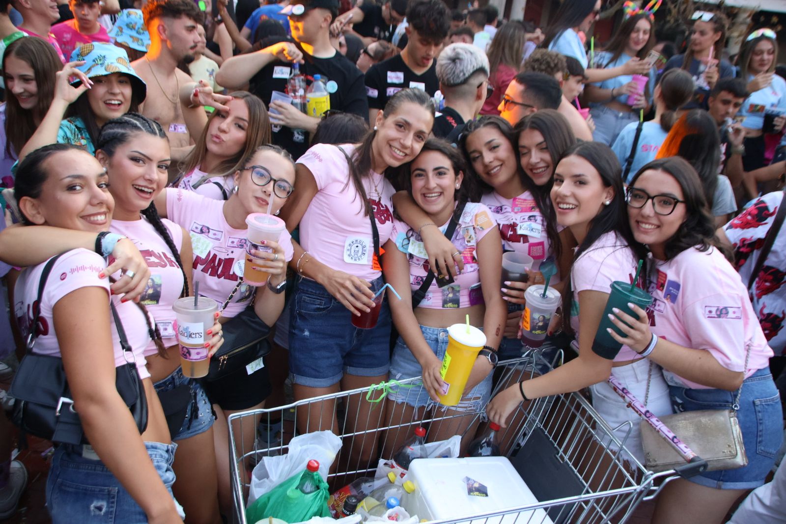 Peñaranda, Chupinazo y presentación de las reinas y damas