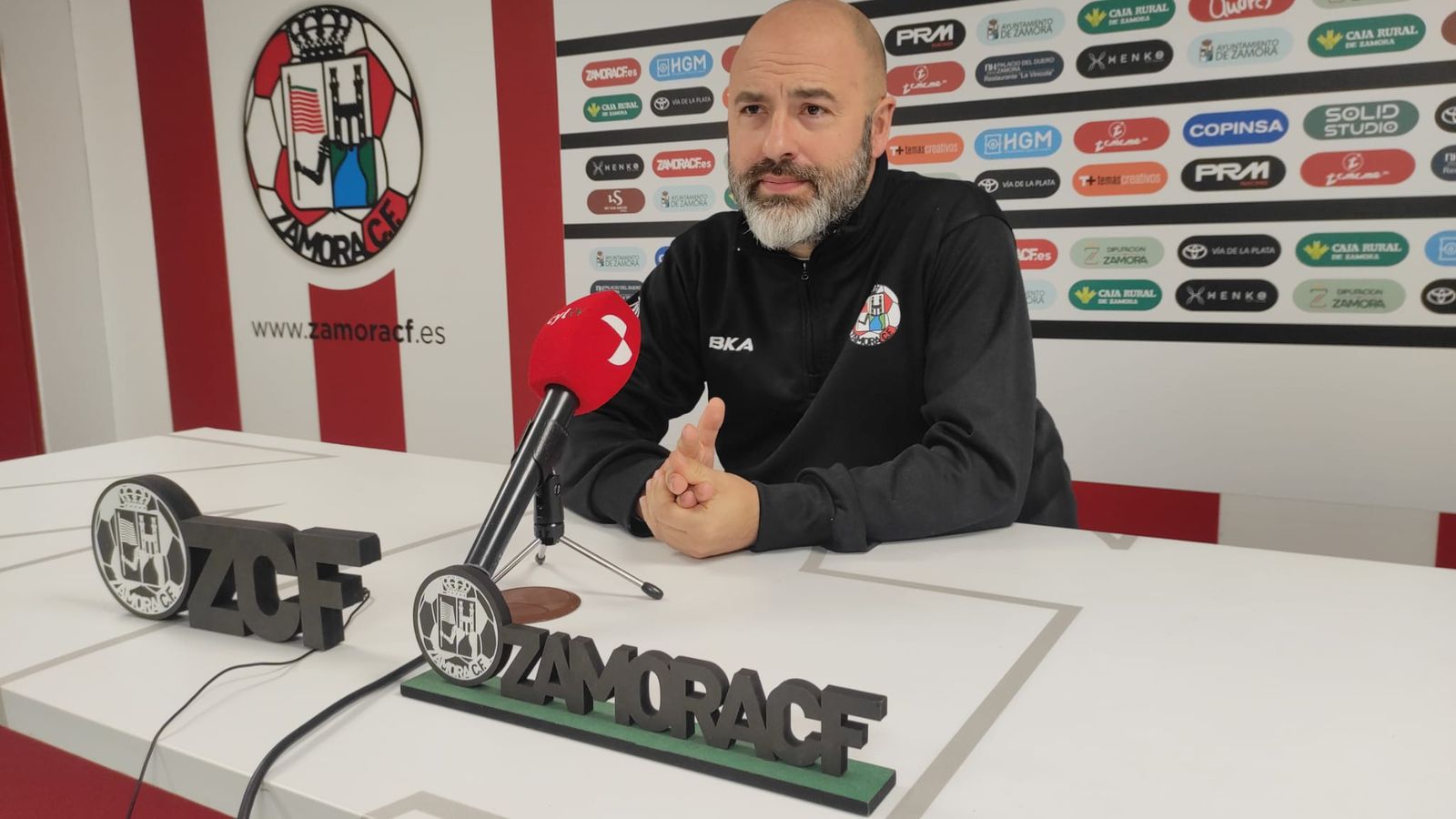 David Movilla en rueda de prensa.