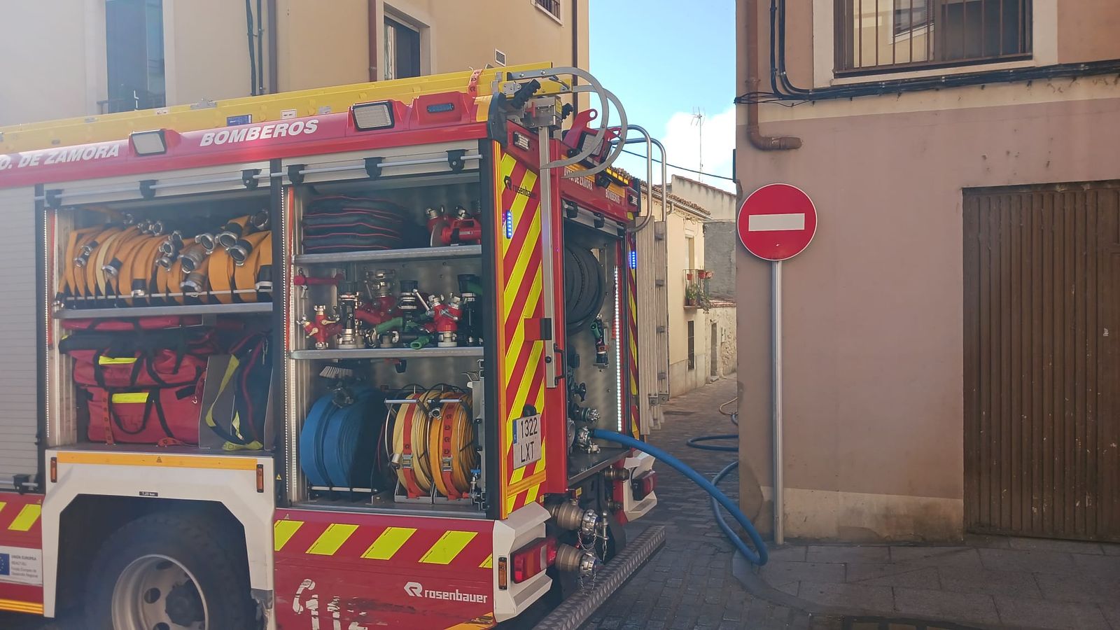 GALERÍA | Incendio en Zamora capital