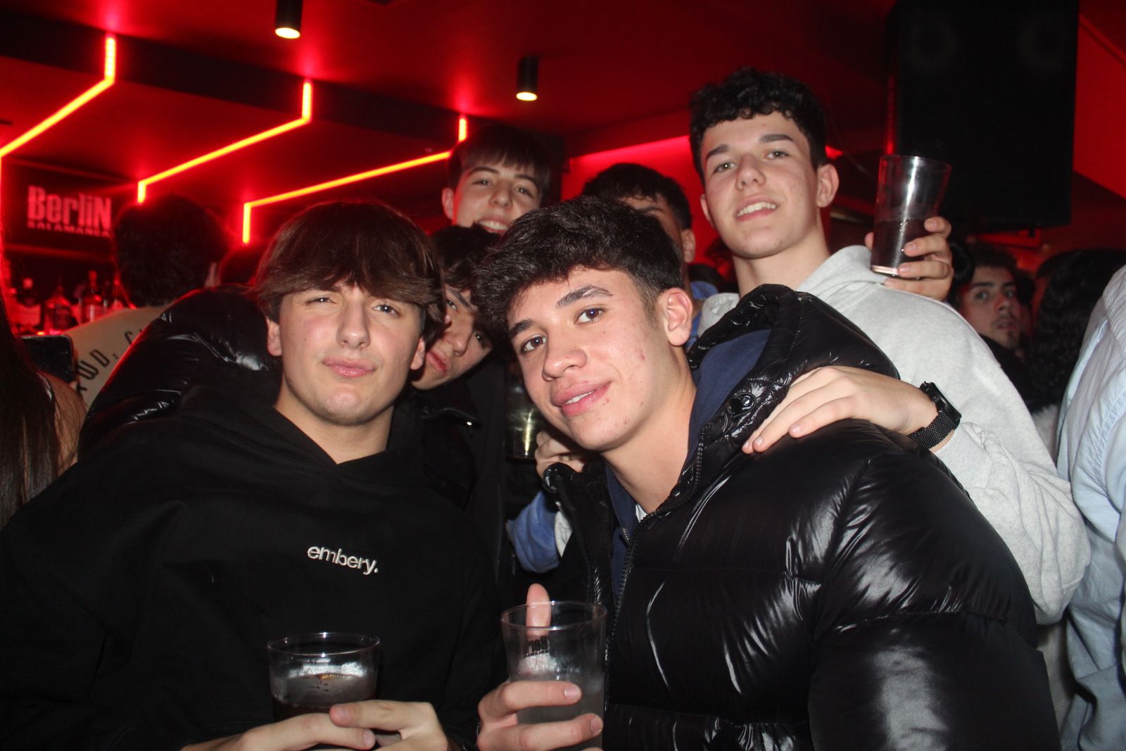 Salamanca de noche, sabado 20 de diciembre