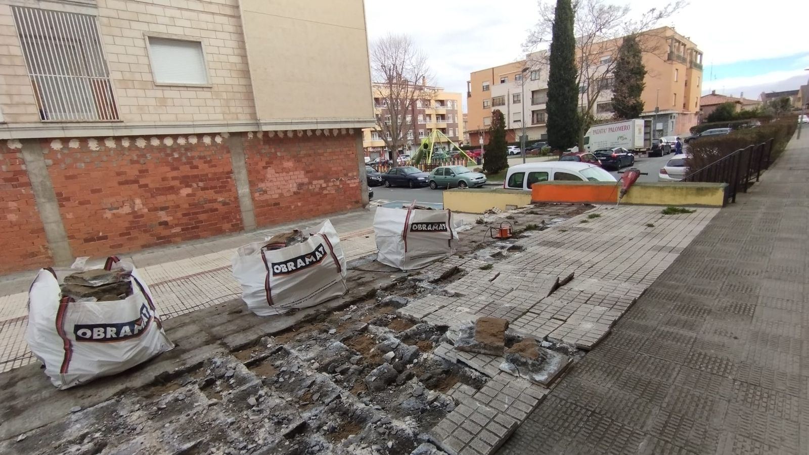 Plaza del Conde de Barcelona de Santa Marta