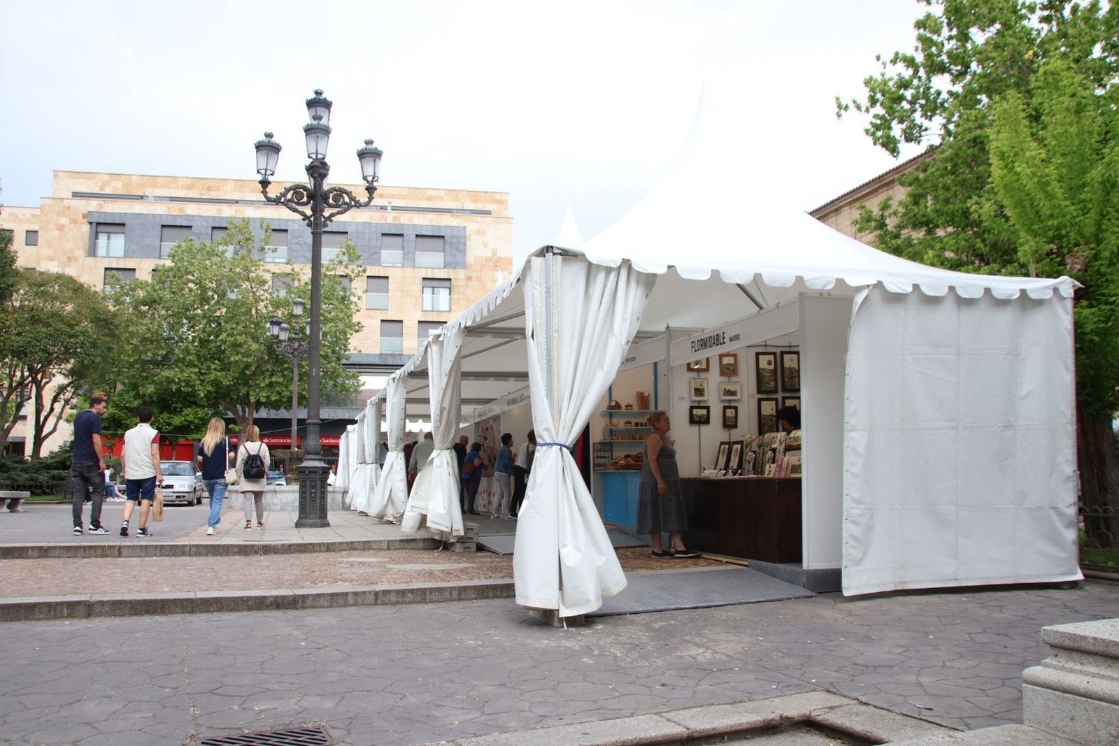 Comienza la Feria de Artesanía de Salamanca