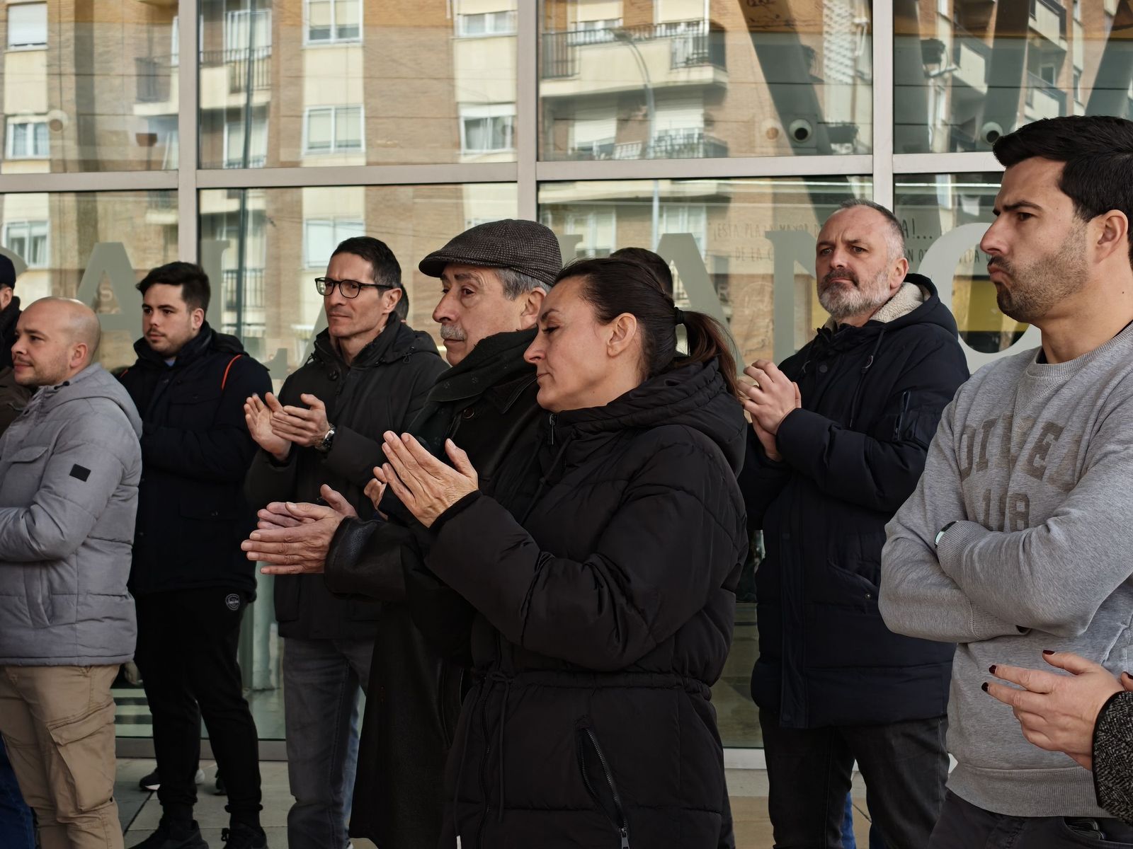 Los trabajadores de Renfe en Salamanca guardan cinco minutos de silencio tras el accidente de Adamuz