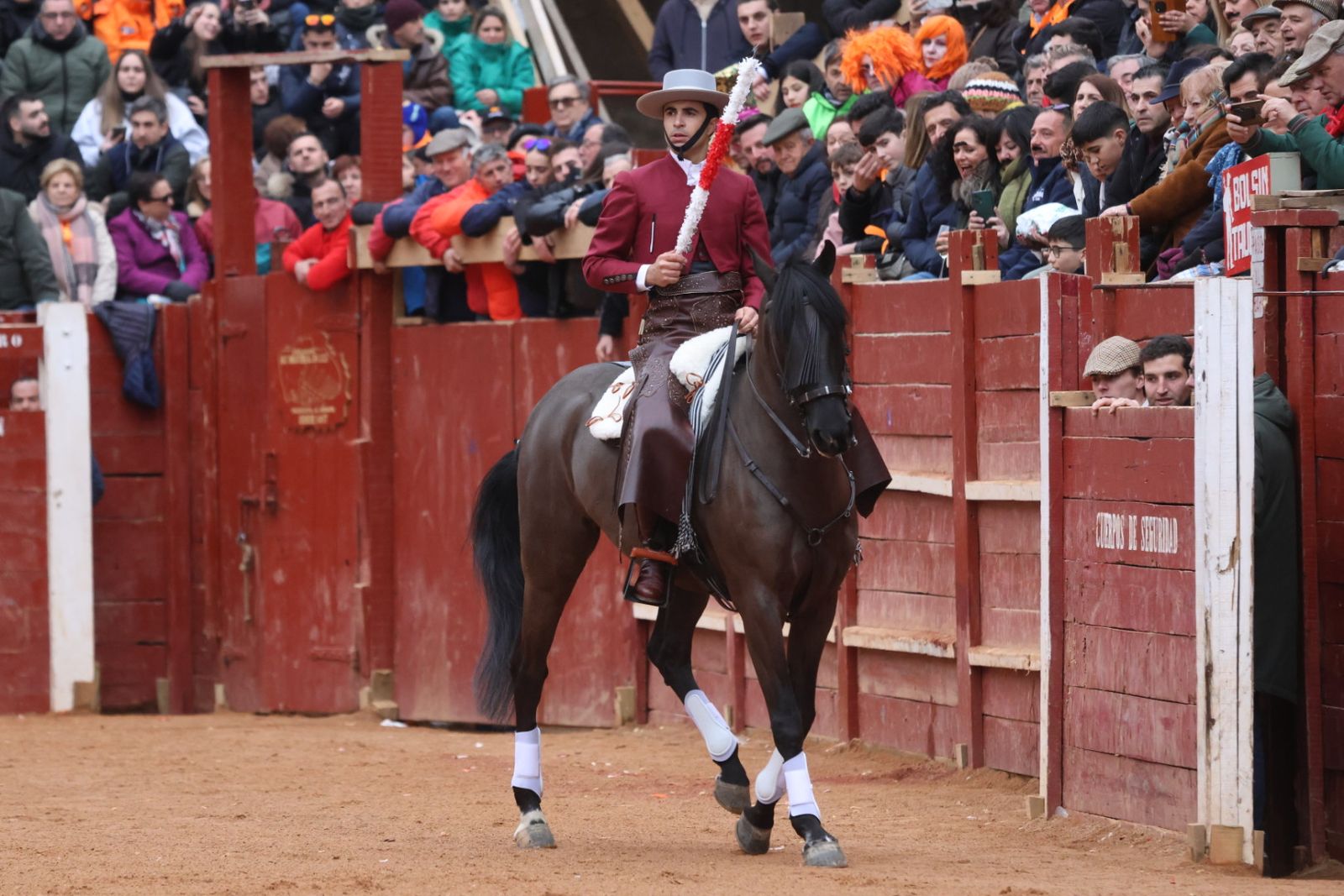 Novillada sin picadores del bolsín taurino y rejones en Ciudad Rodrigo