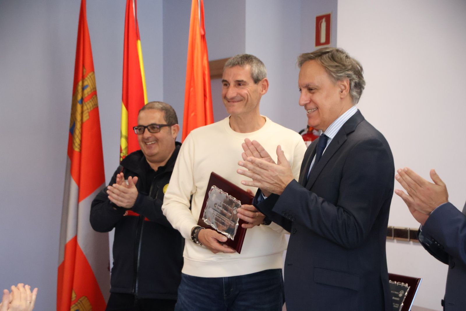 Homenaje a personal jubilado del Servicio de Prevención, Extinción de Incendios y Salvamento