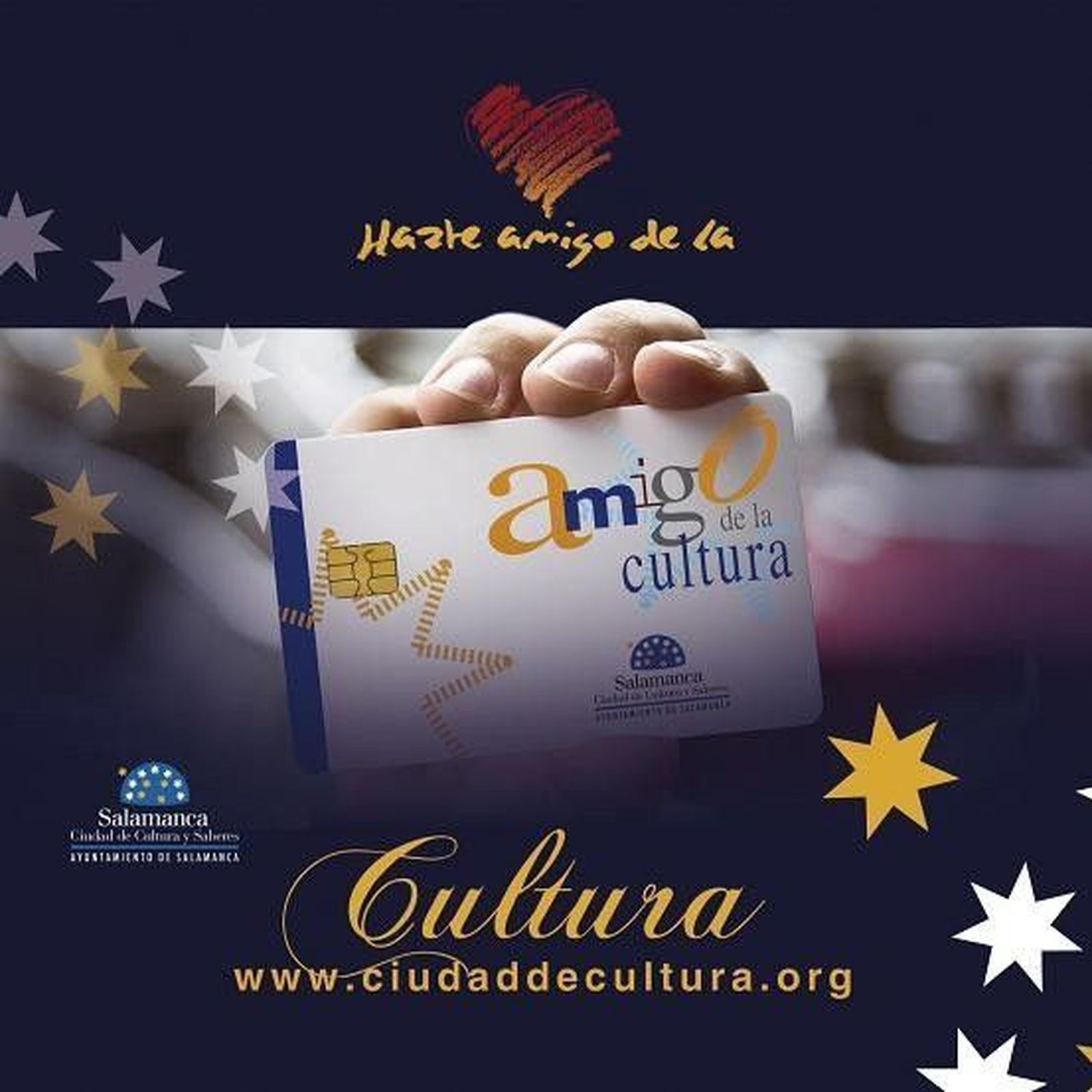 A partir del jueves se puede renovar o solicitar la tarjeta 'Amigo de la Cultura' para 2018