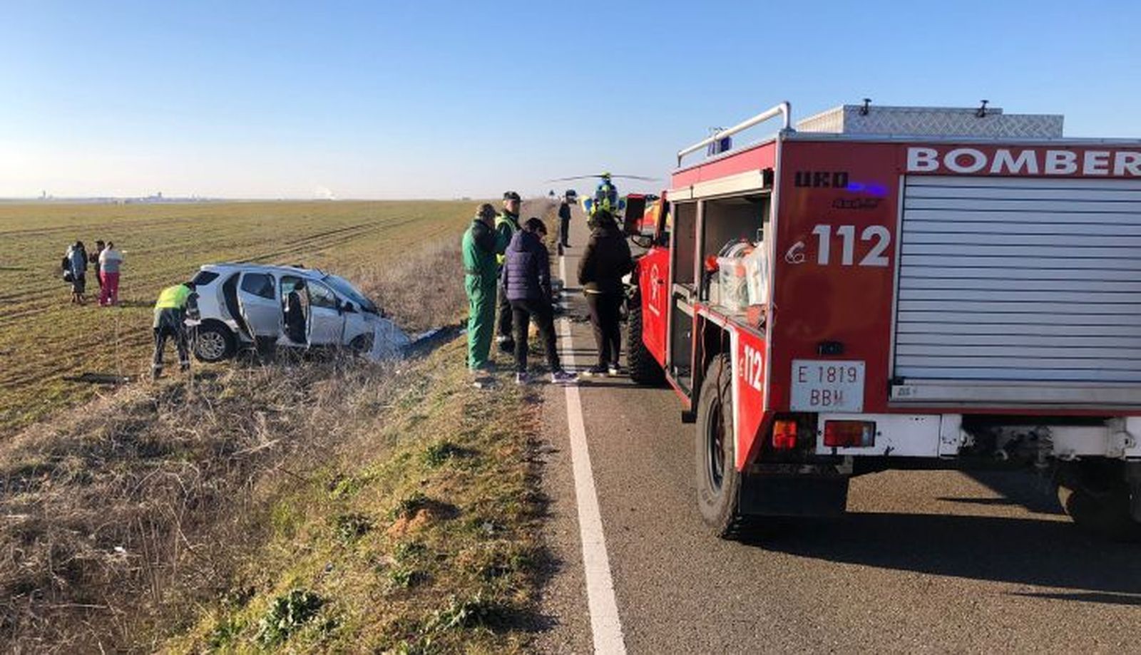 Imagen del accidente