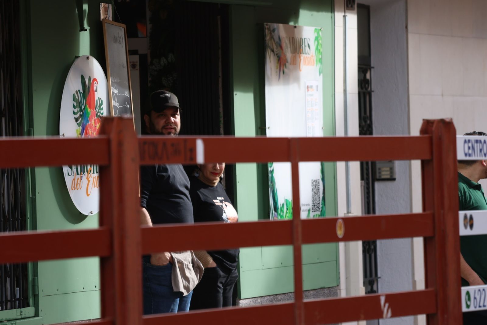 Ambiente del Encierro tradicional del lunes 17 de febrero