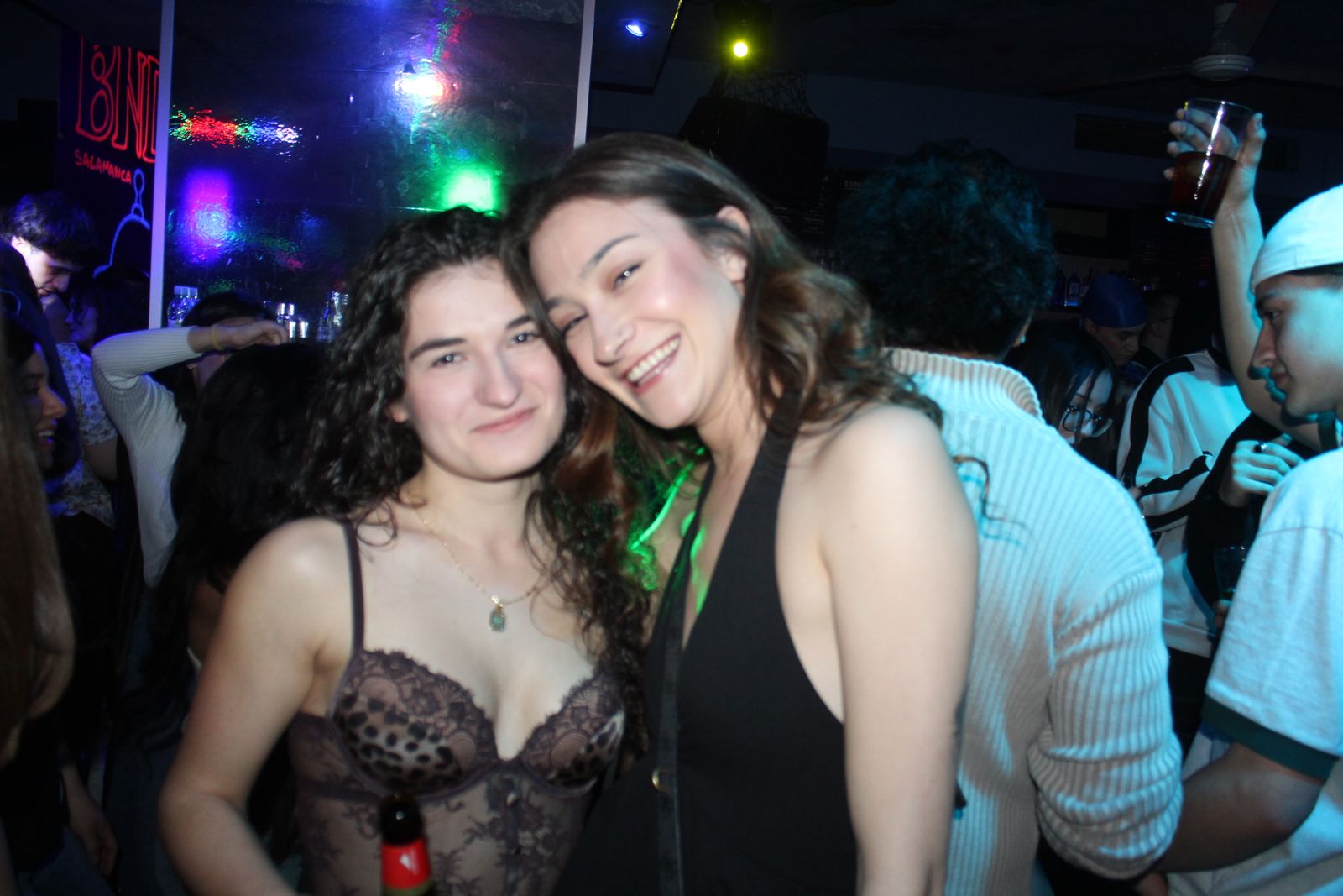 Salamanca de noche, sabado 28 de febrero