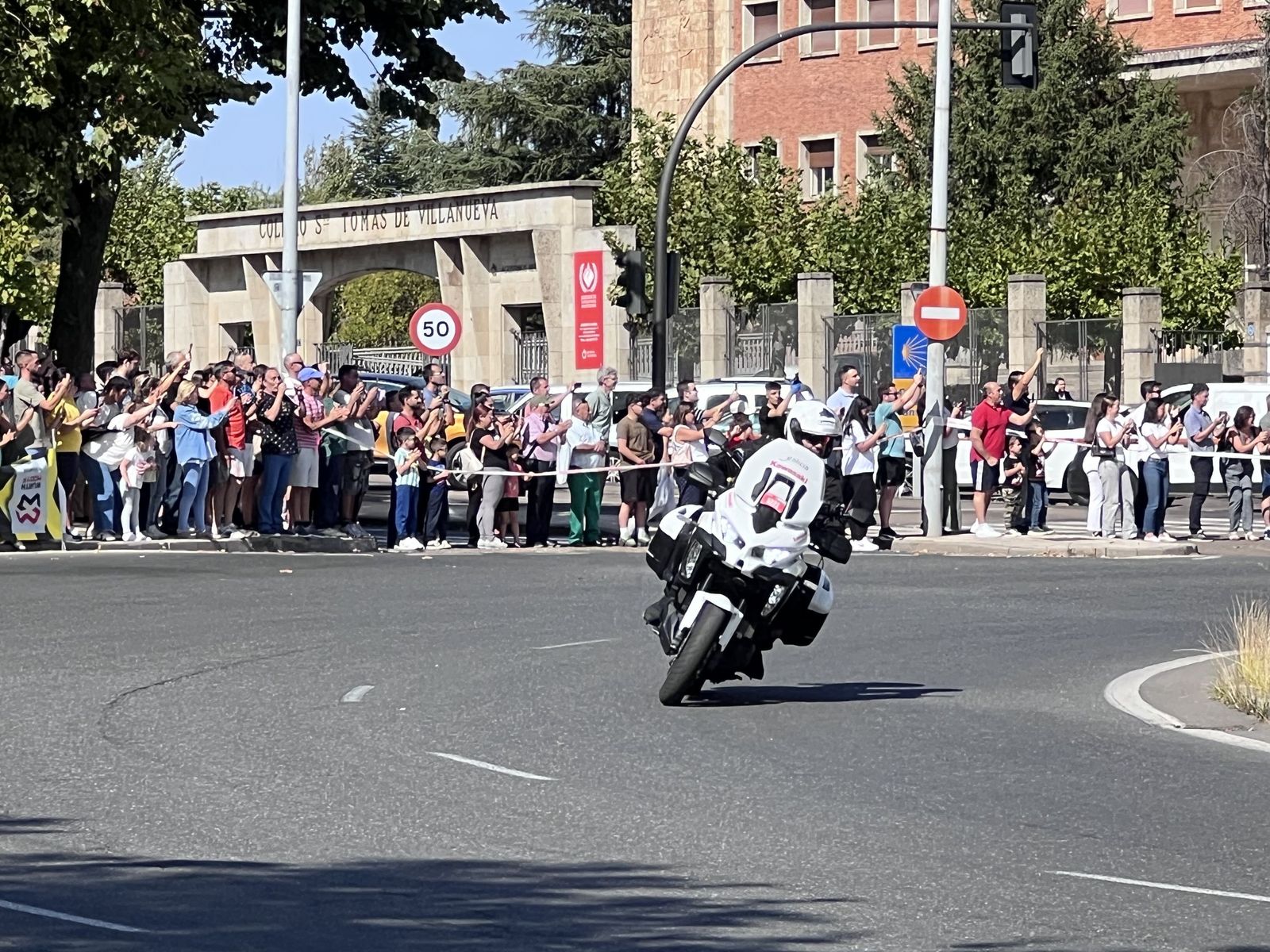 Vuelta ciclista a su paso por Salamanca